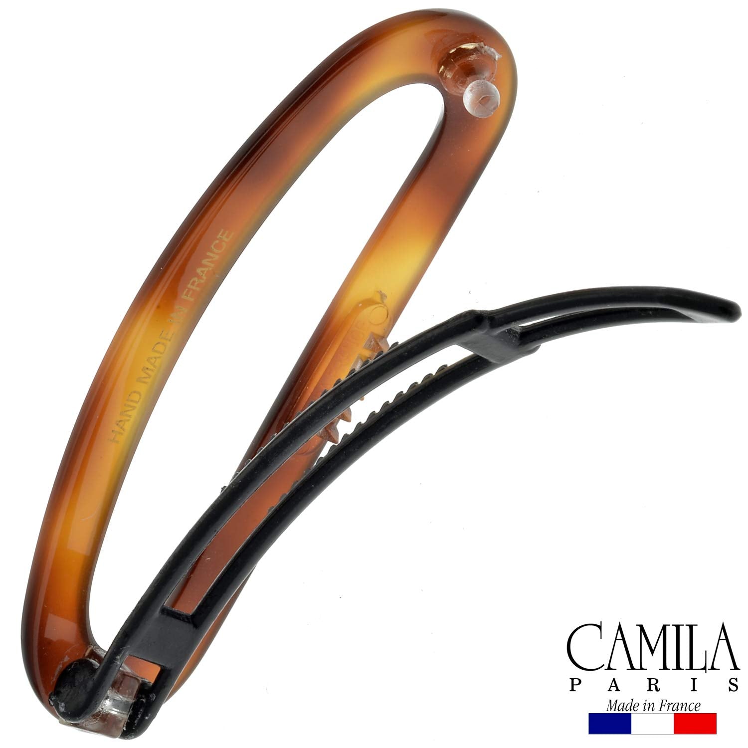 Camila Paris 2.5 inch Metal-Free French barrette cellulose acetate