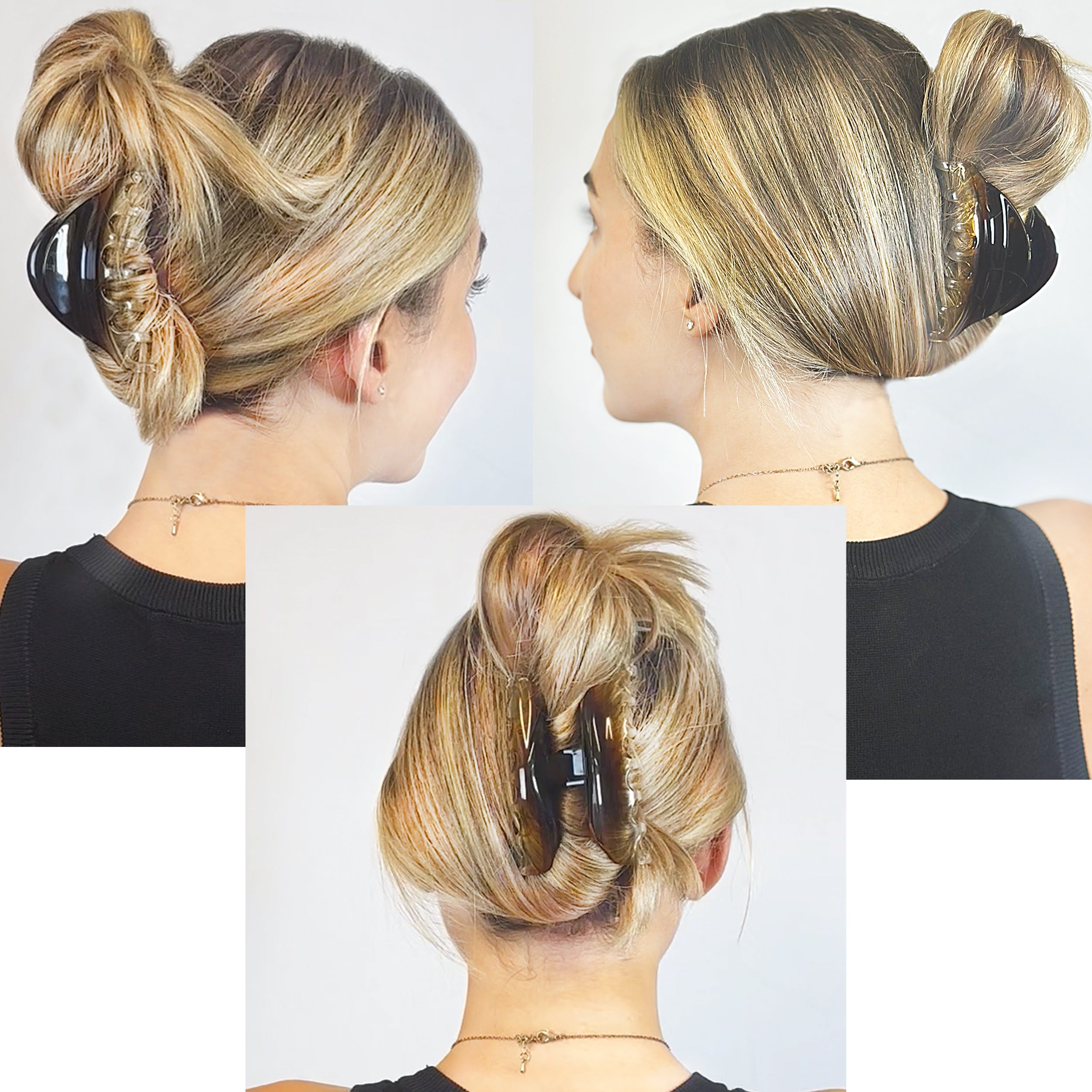 Camila Paris Sirena French hair clip cellulose acetate