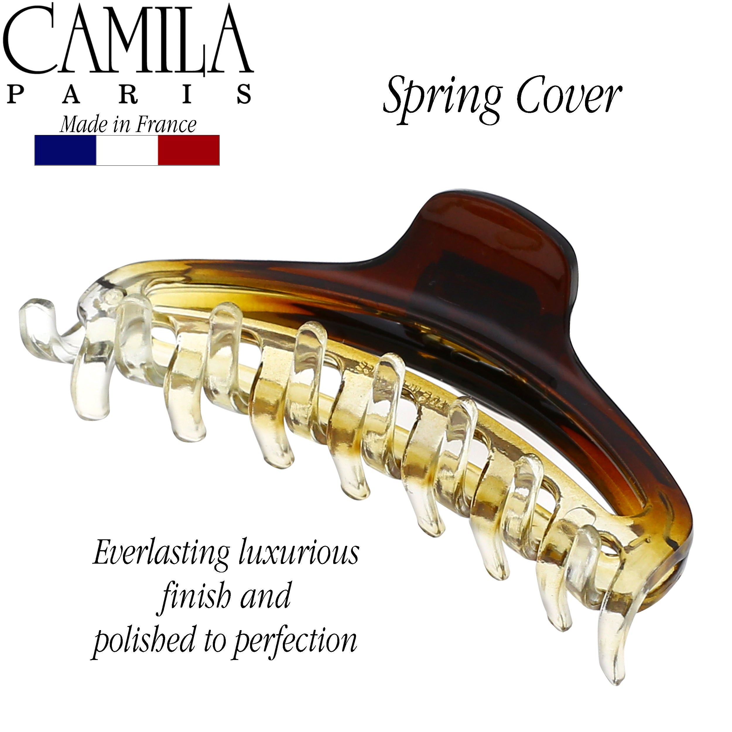 Camila Paris 2.75 Inch French hair clip cellulose acetate