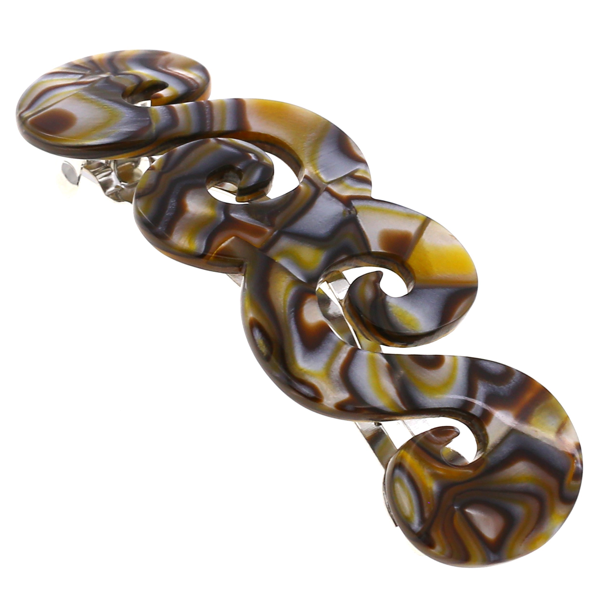 Camila Paris French barrette cellulose acetate handmade