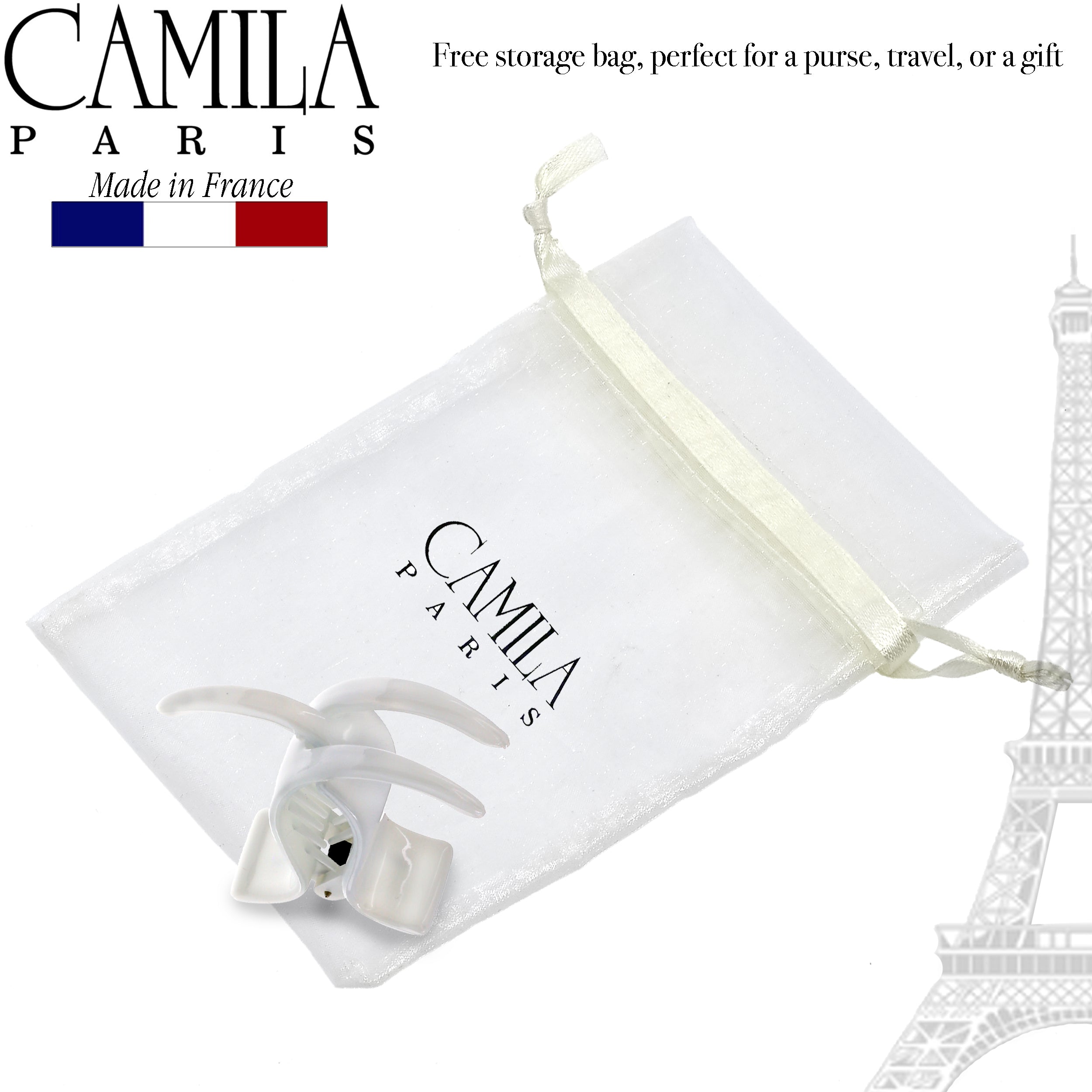 Camila Paris Lily French hair clip cellulose acetate