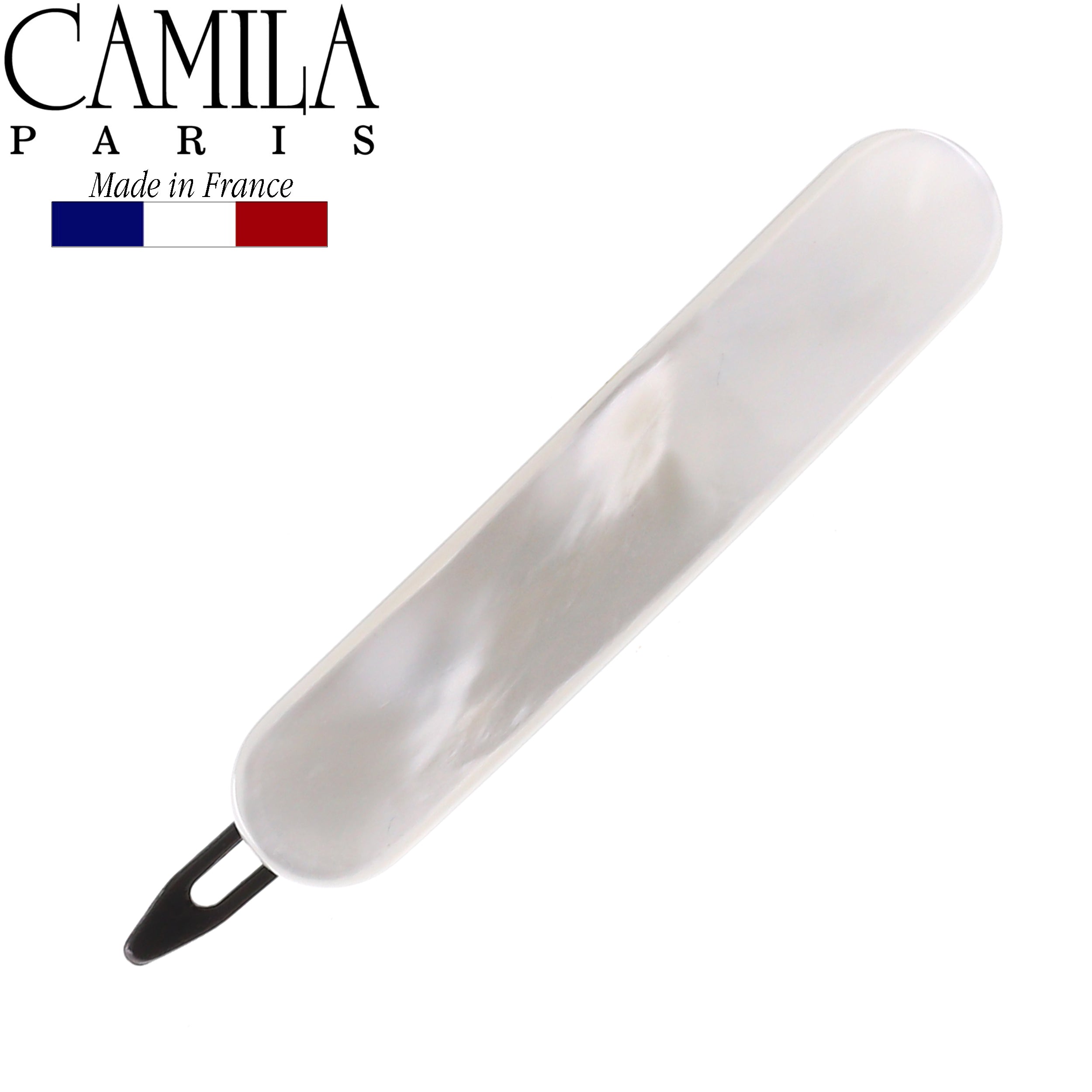 Camila Paris Metal-Free French barrette cellulose acetate handmade