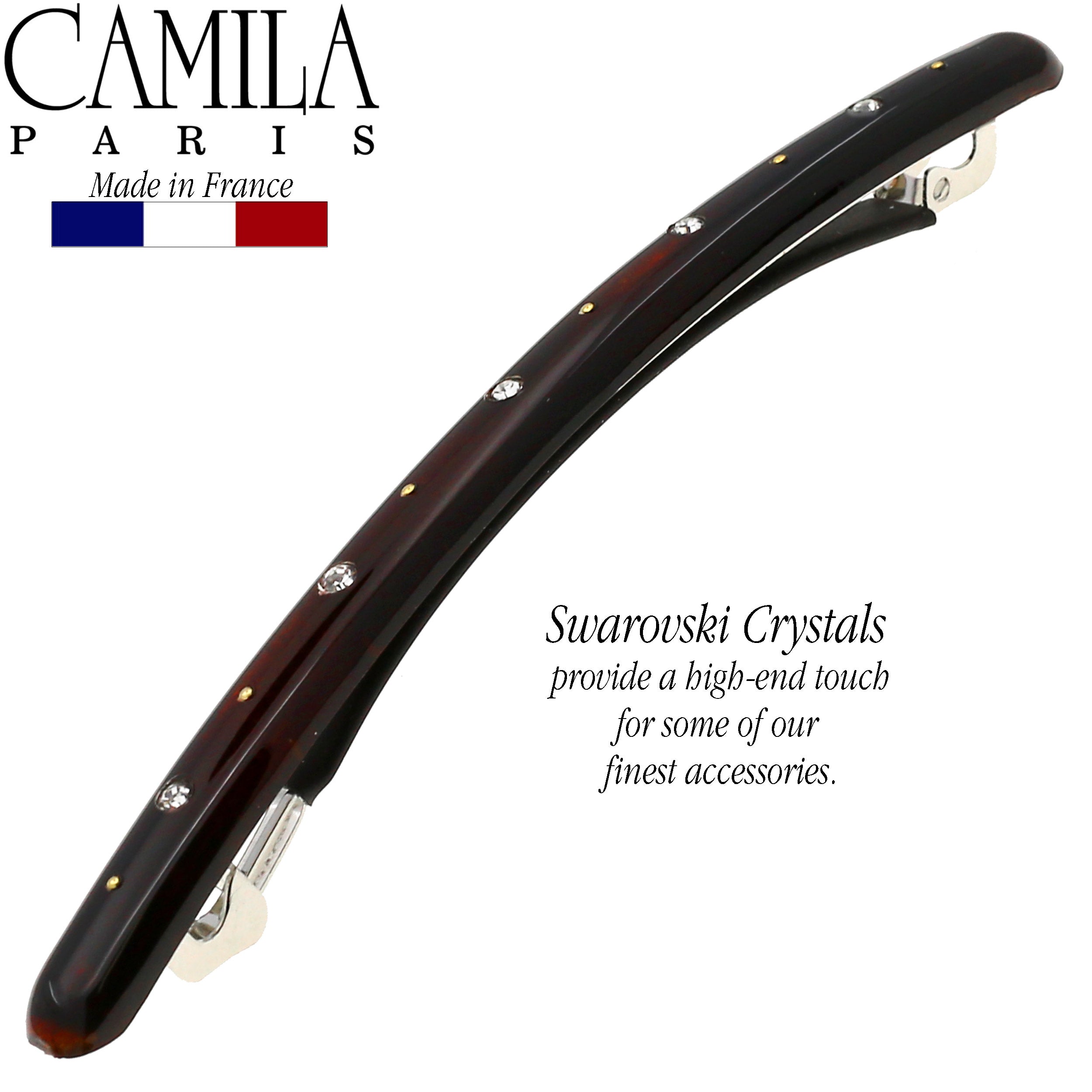 Camila Paris French barrette cellulose acetate
