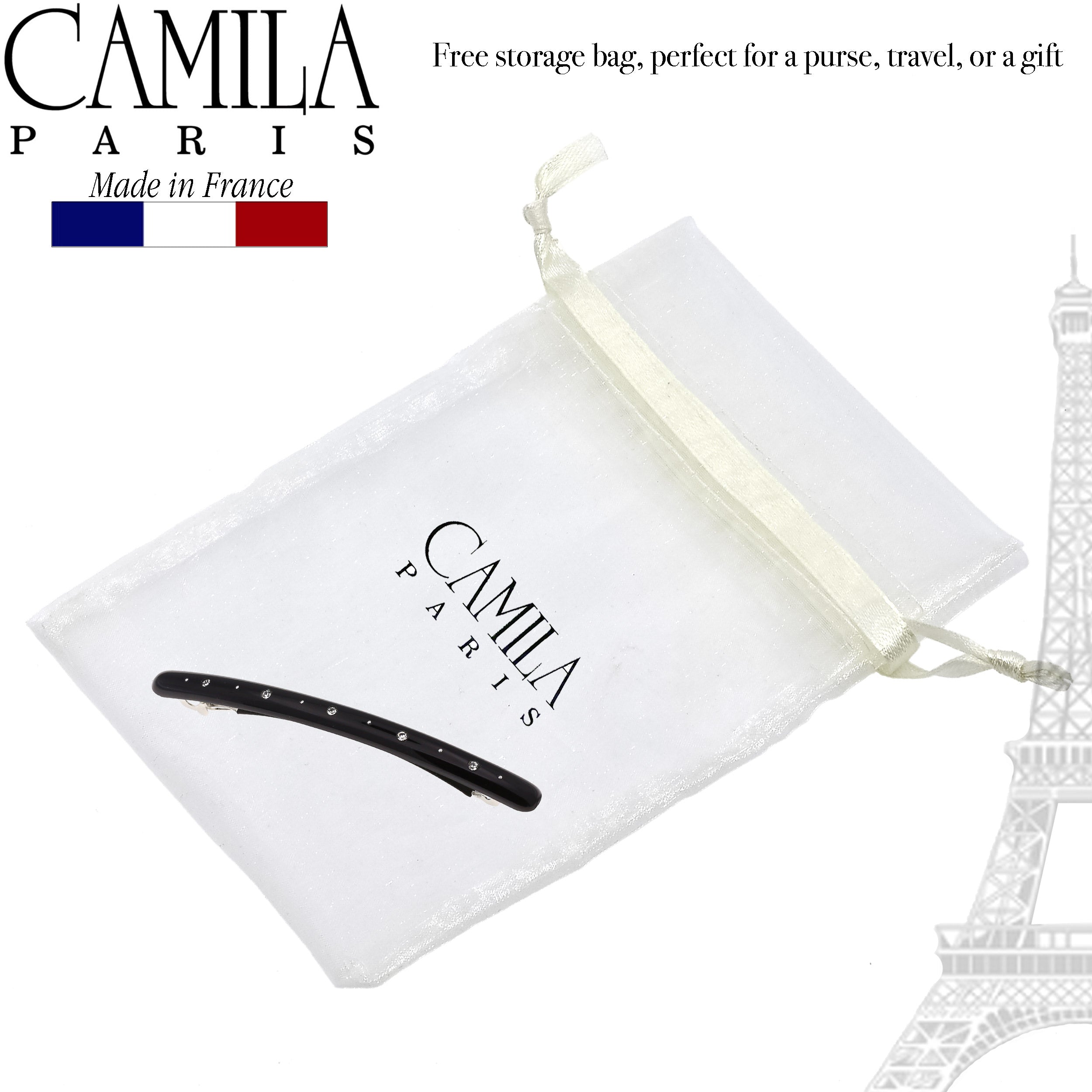 Camila Paris French barrette cellulose acetate