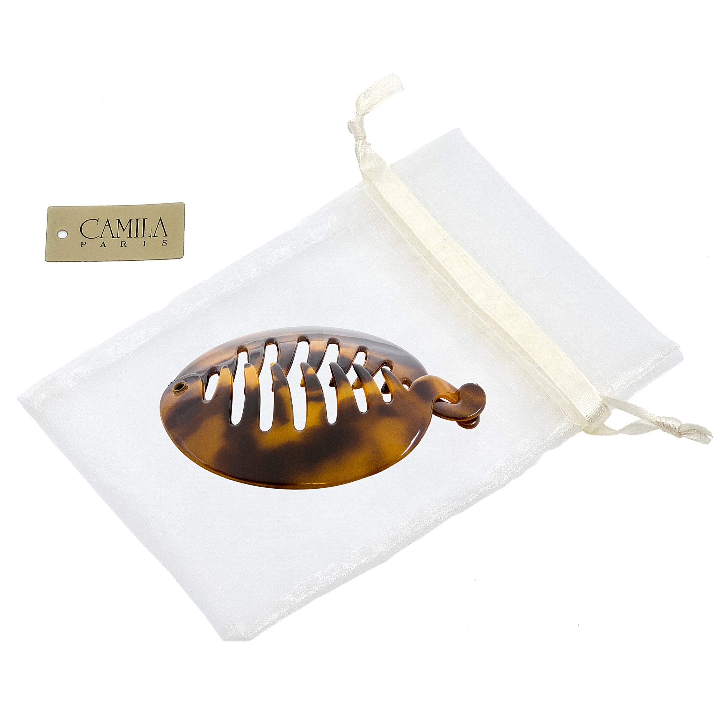 Camila Paris French banana clip cellulose acetate