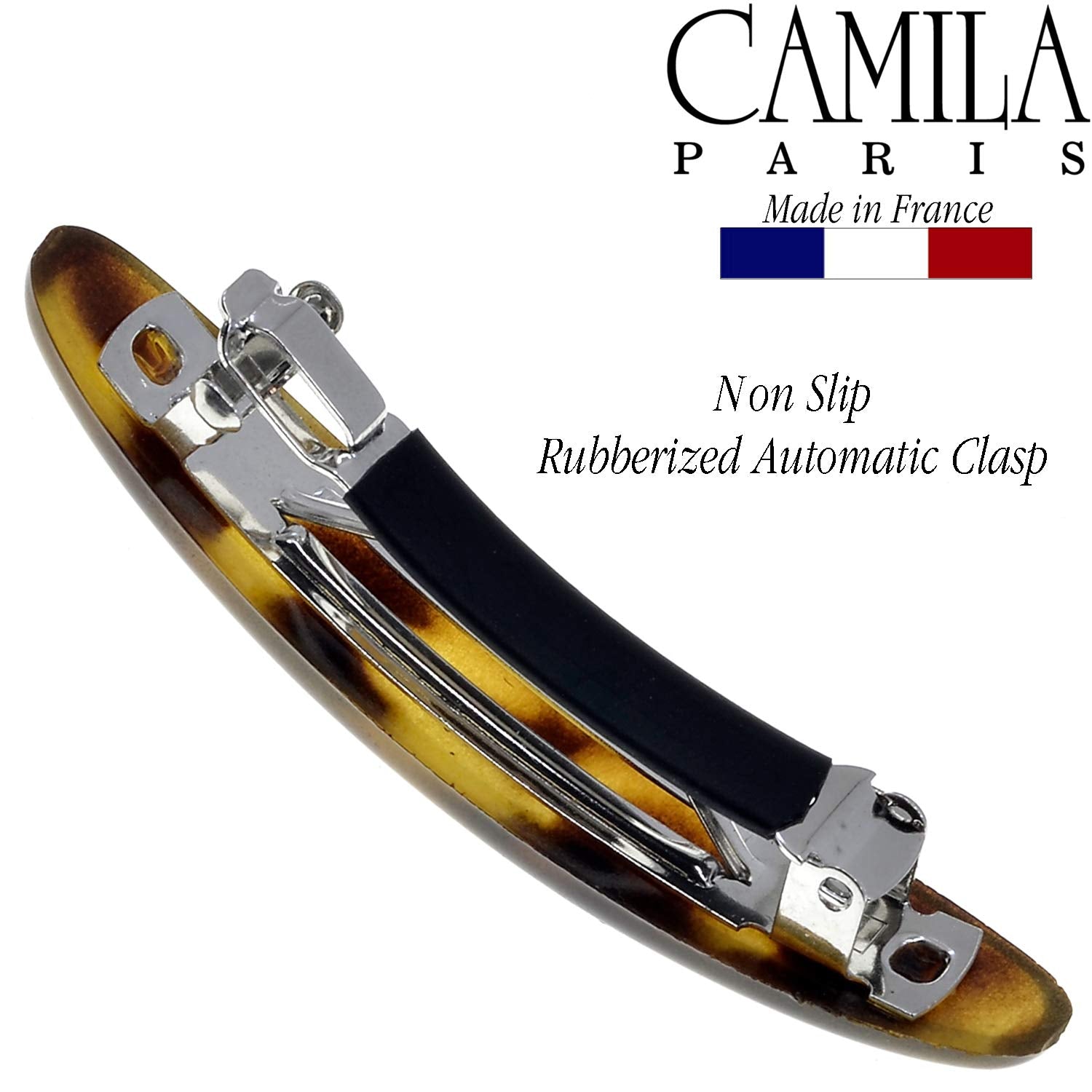 Camila Paris French barrette cellulose acetate