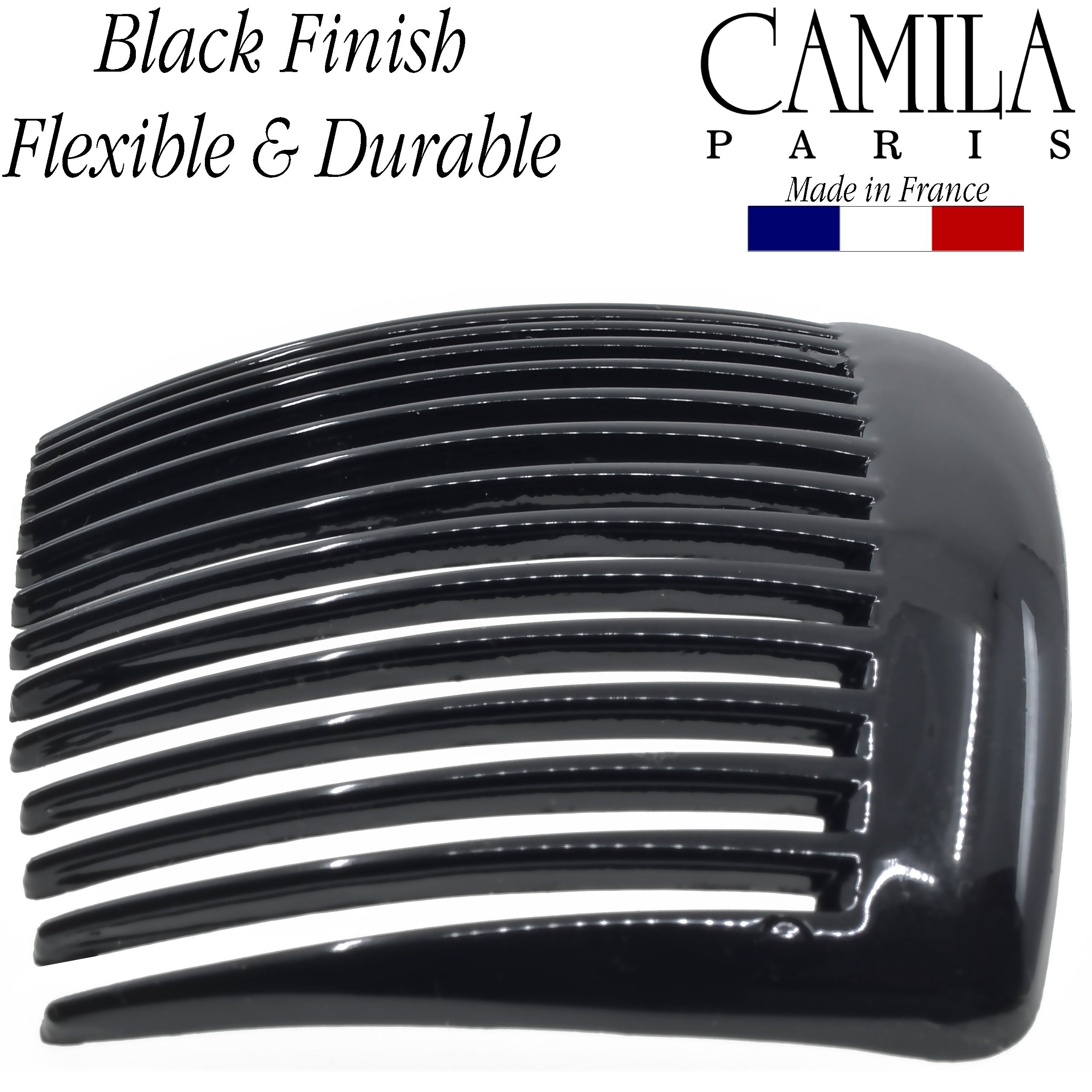 Camila Paris Detangling French side comb cellulose acetate