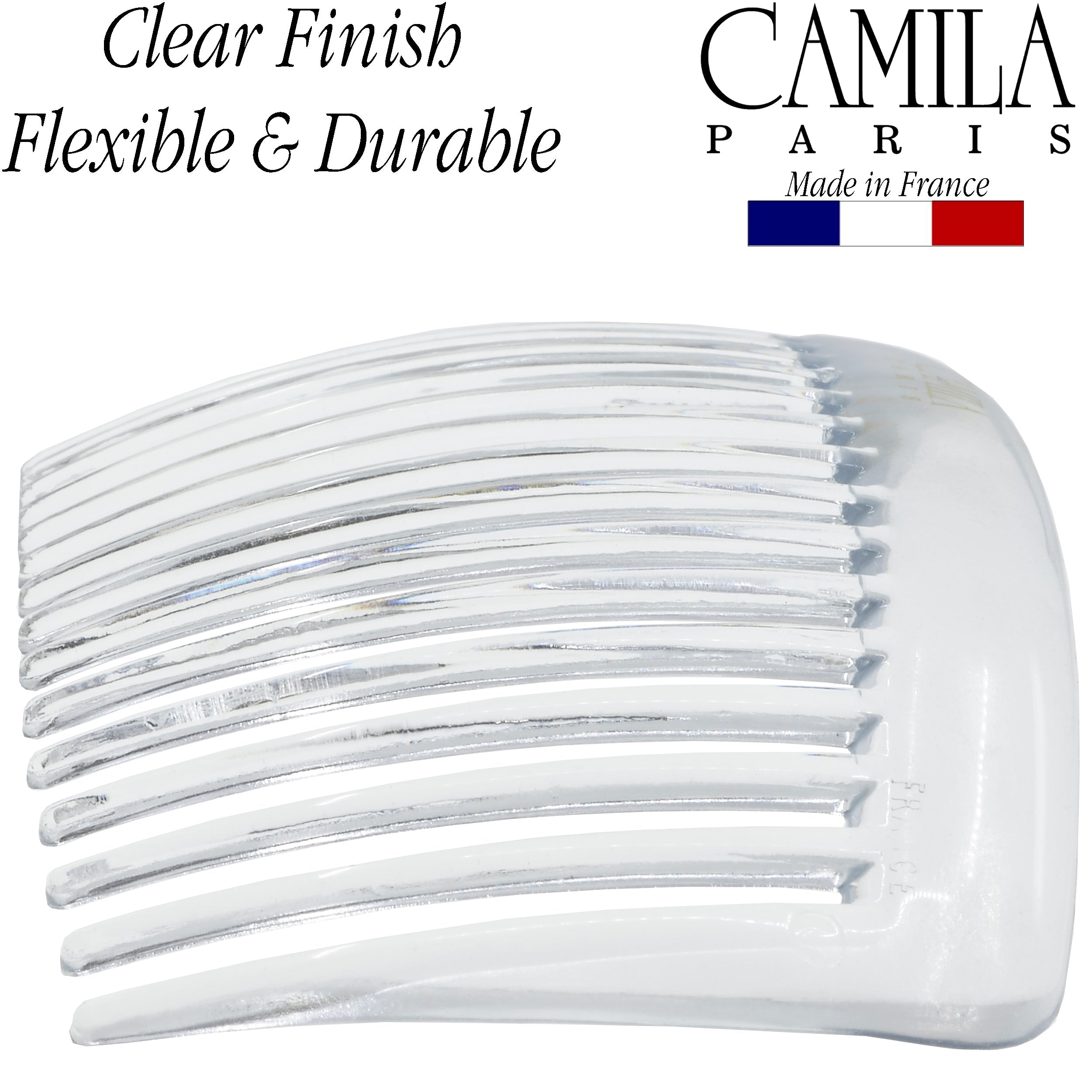 Camila Paris Detangling French side comb cellulose acetate