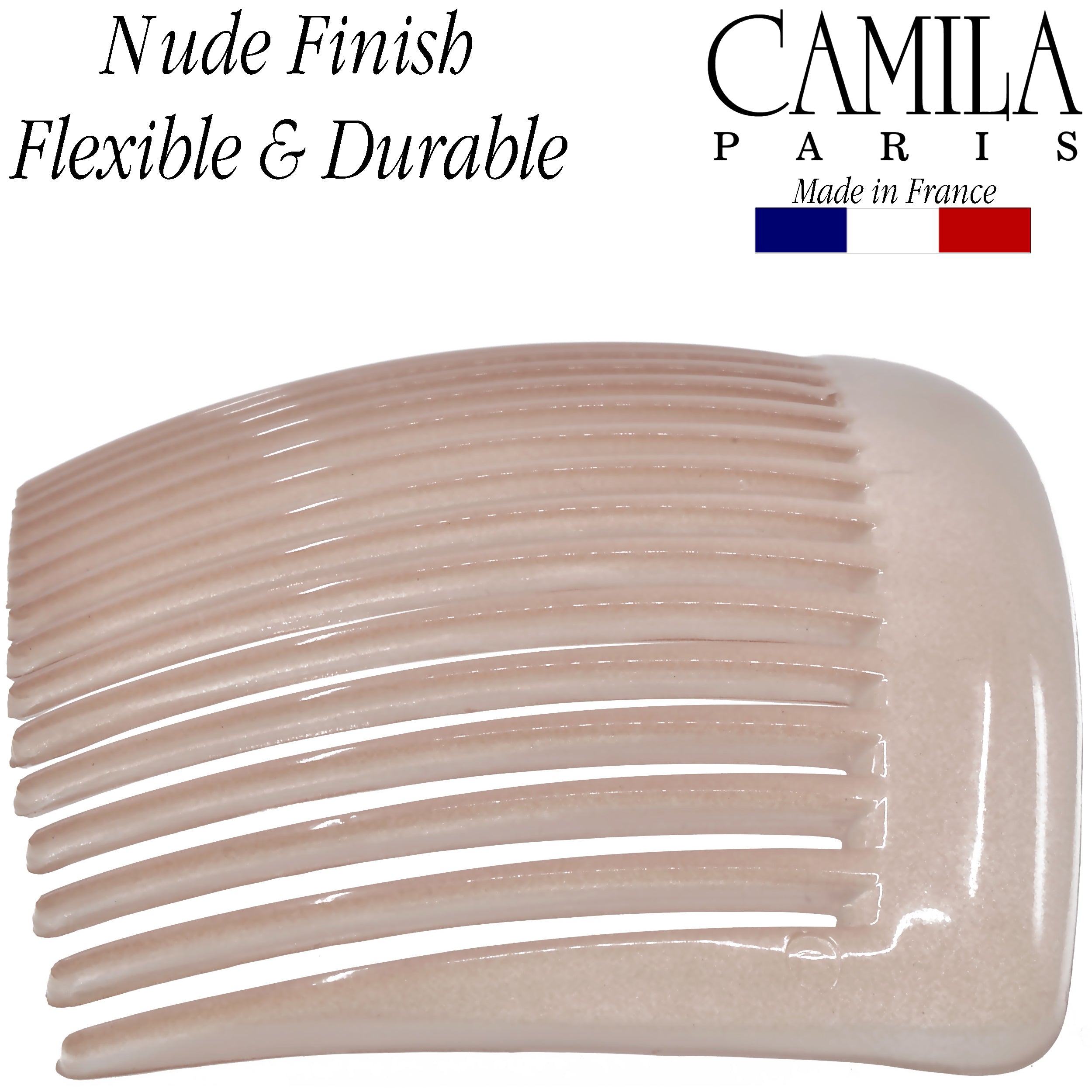 Camila Paris Detangling French side comb cellulose acetate