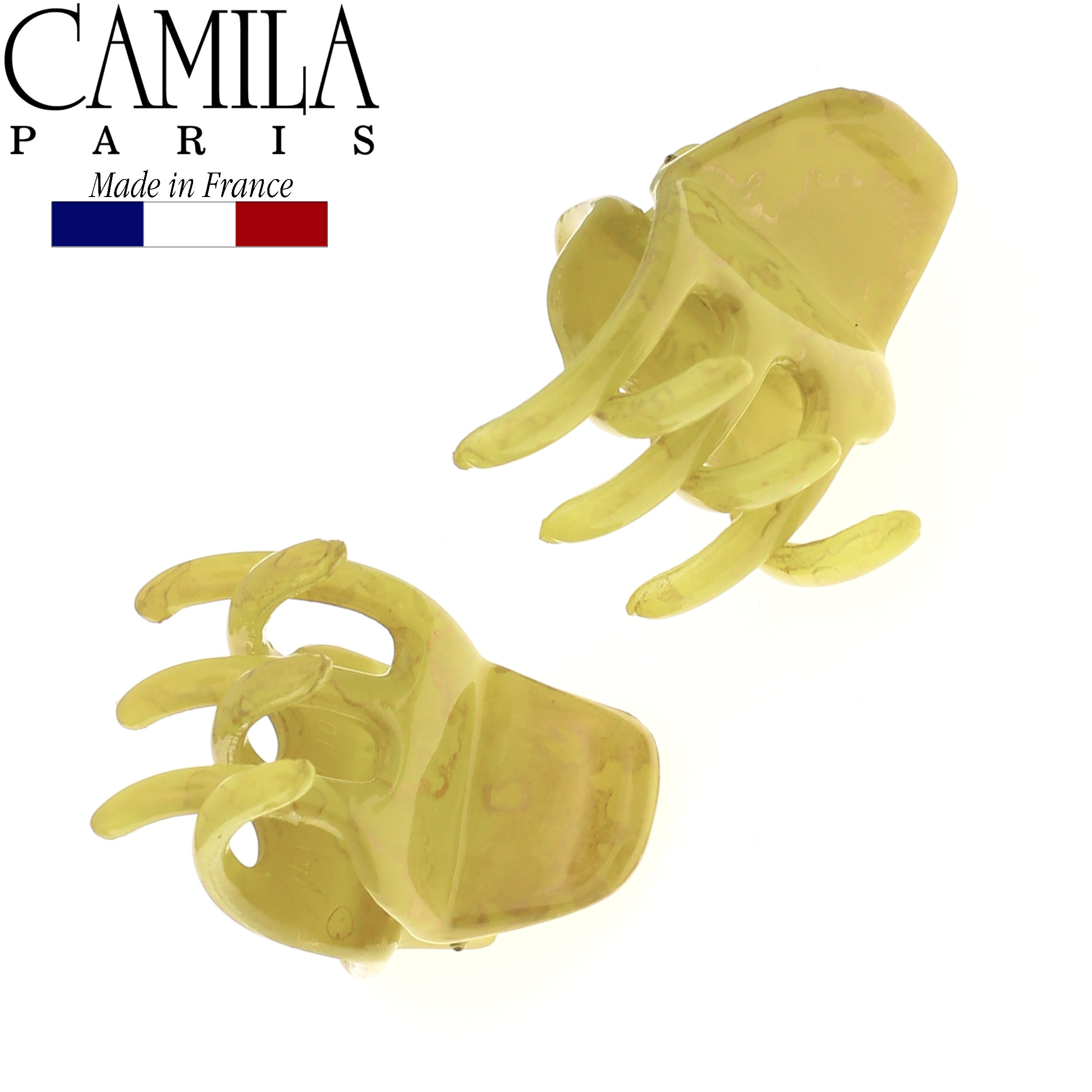 Camila Paris Salon French hair clip cellulose acetate