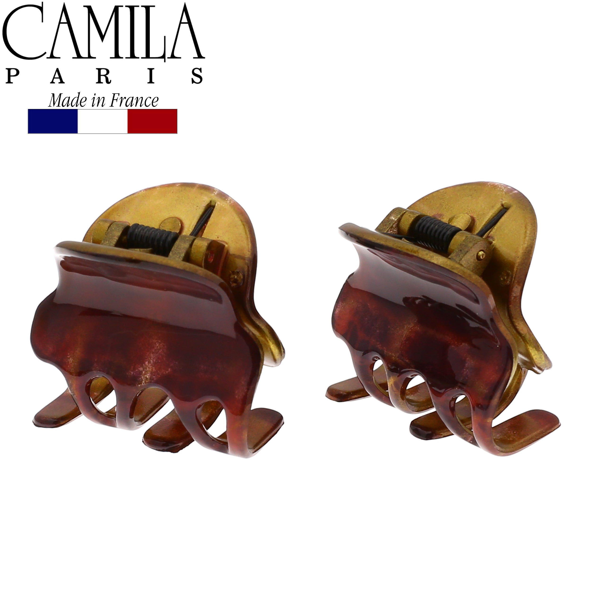 Camila Paris French hair clip cellulose acetate