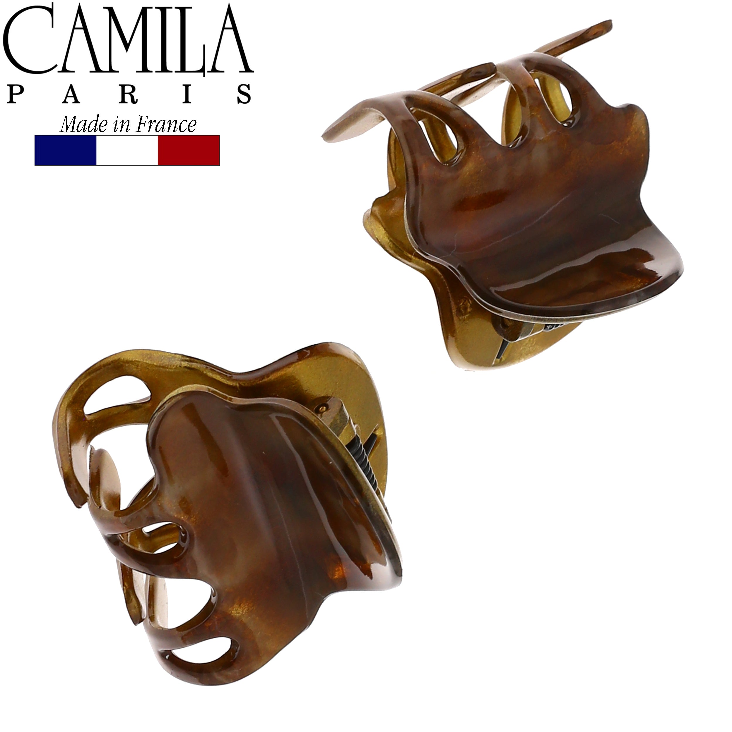 Camila Paris French hair clip cellulose acetate