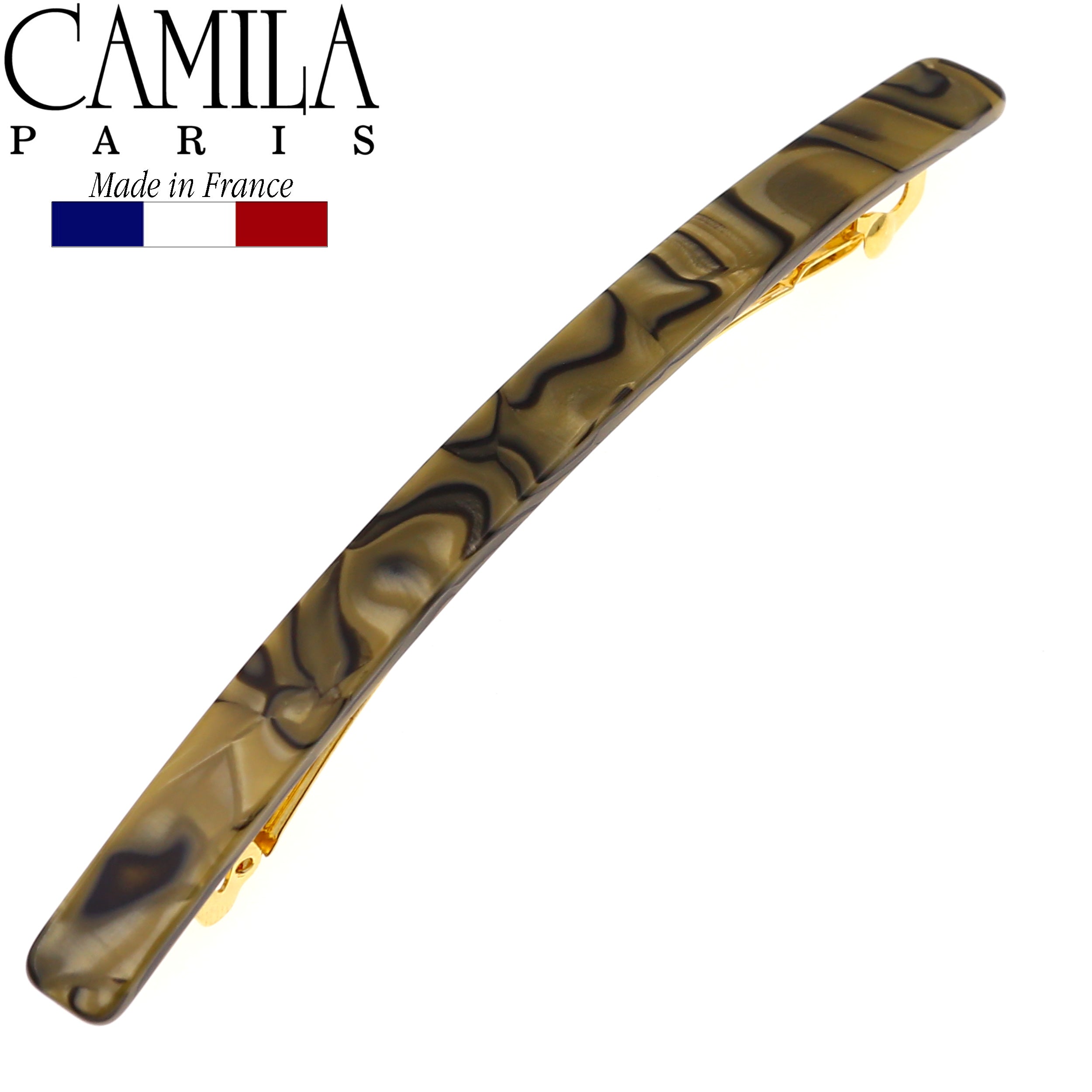 Camila Paris French barrette cellulose acetate