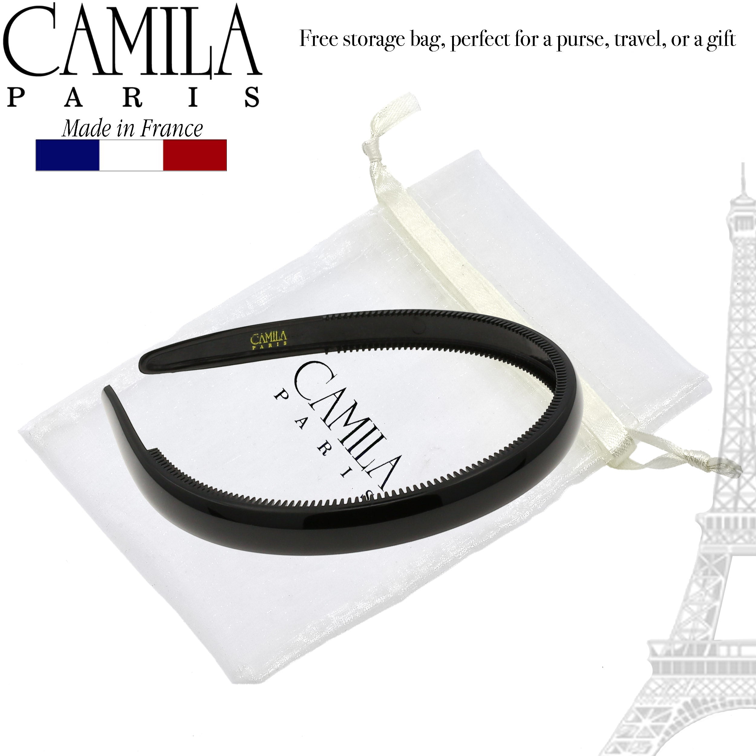 Camila Paris 0.20 inch Classic Comfort French headband cellulose acetate