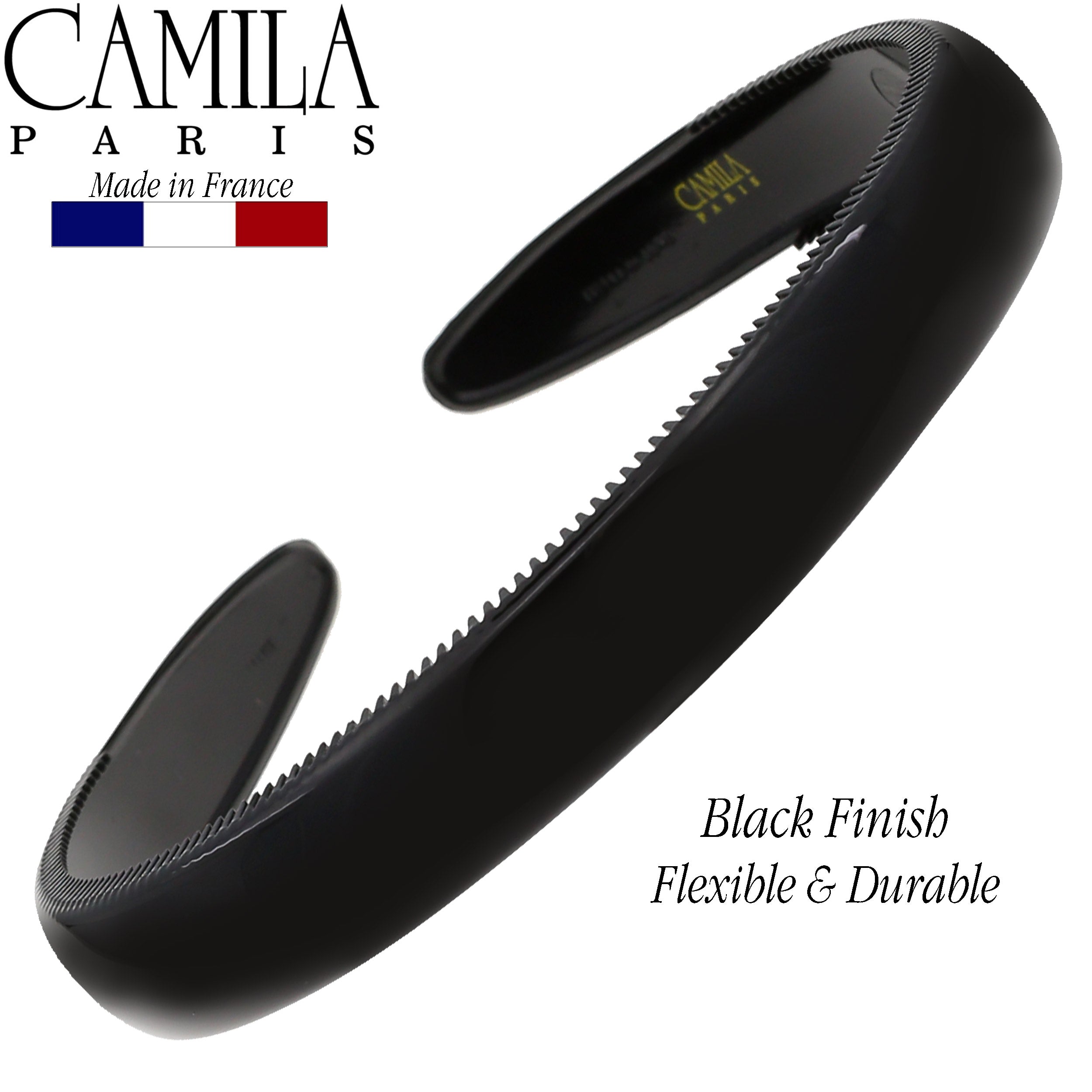 Camila Paris 0.20 inch Classic Comfort French headband cellulose acetate