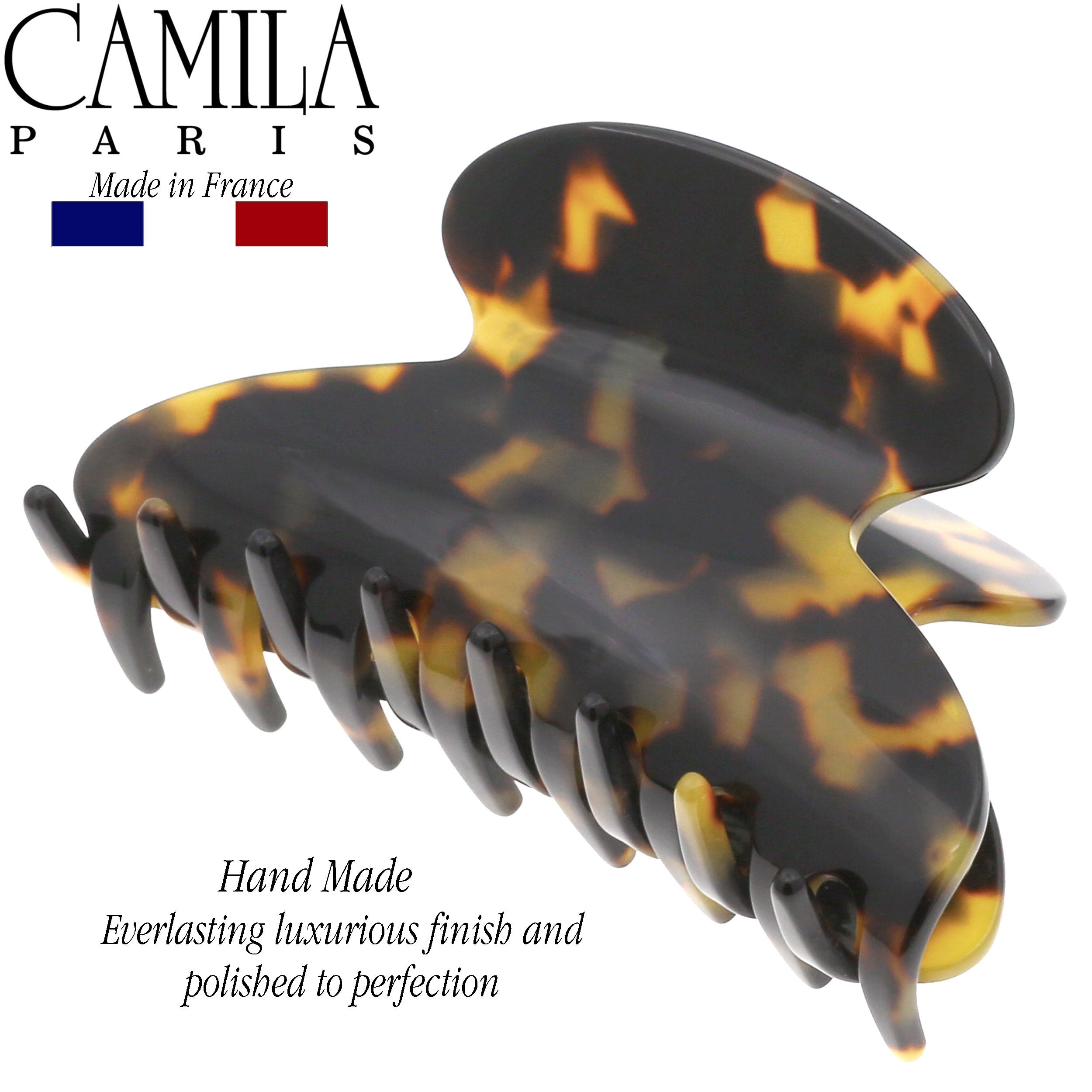 Camila Paris 4 Inch French hair clip cellulose acetate handmade