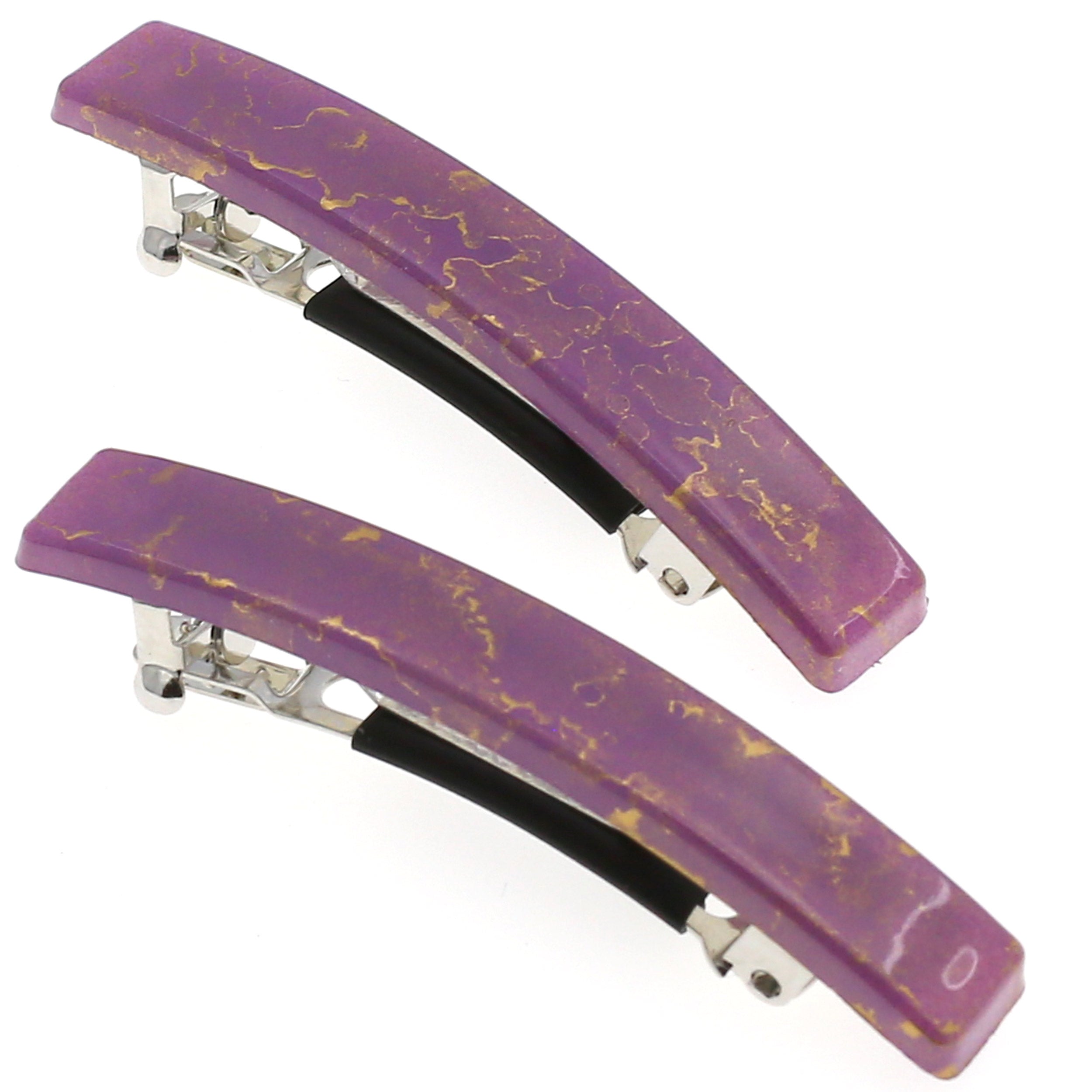 Camila Paris Tortoiseshell French barrette cellulose acetate
