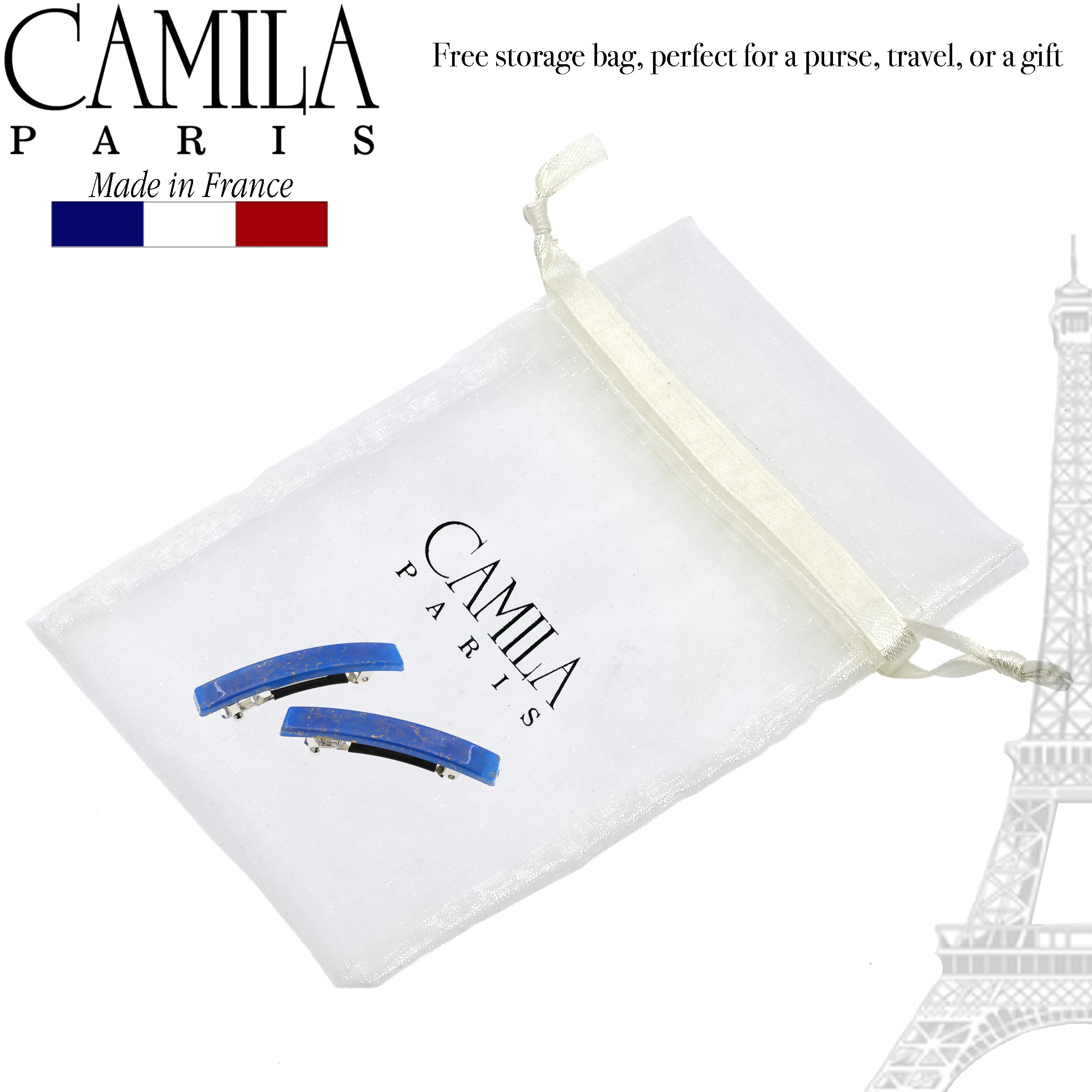 Camila Paris French barrette cellulose acetate