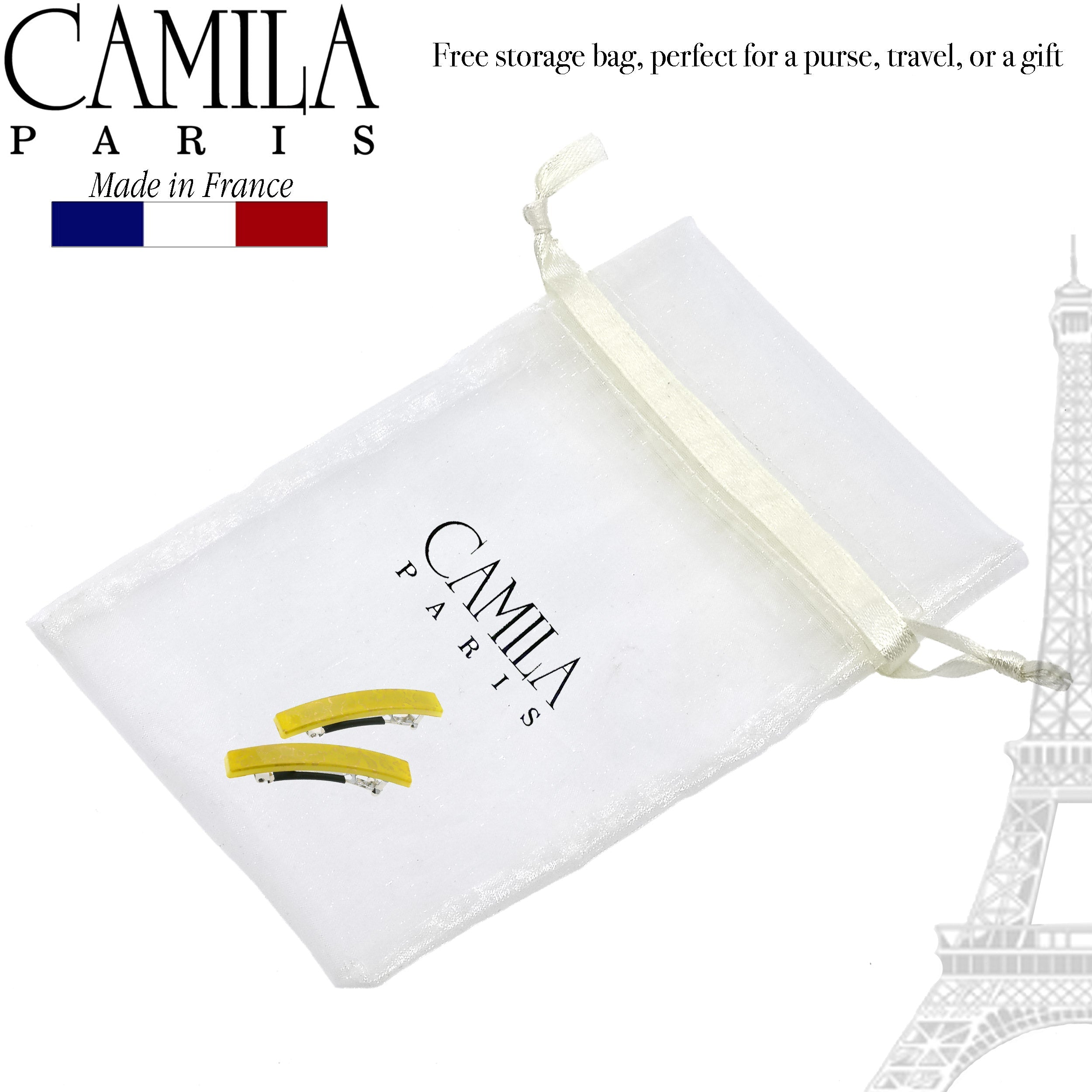 Camila Paris French barrette cellulose acetate