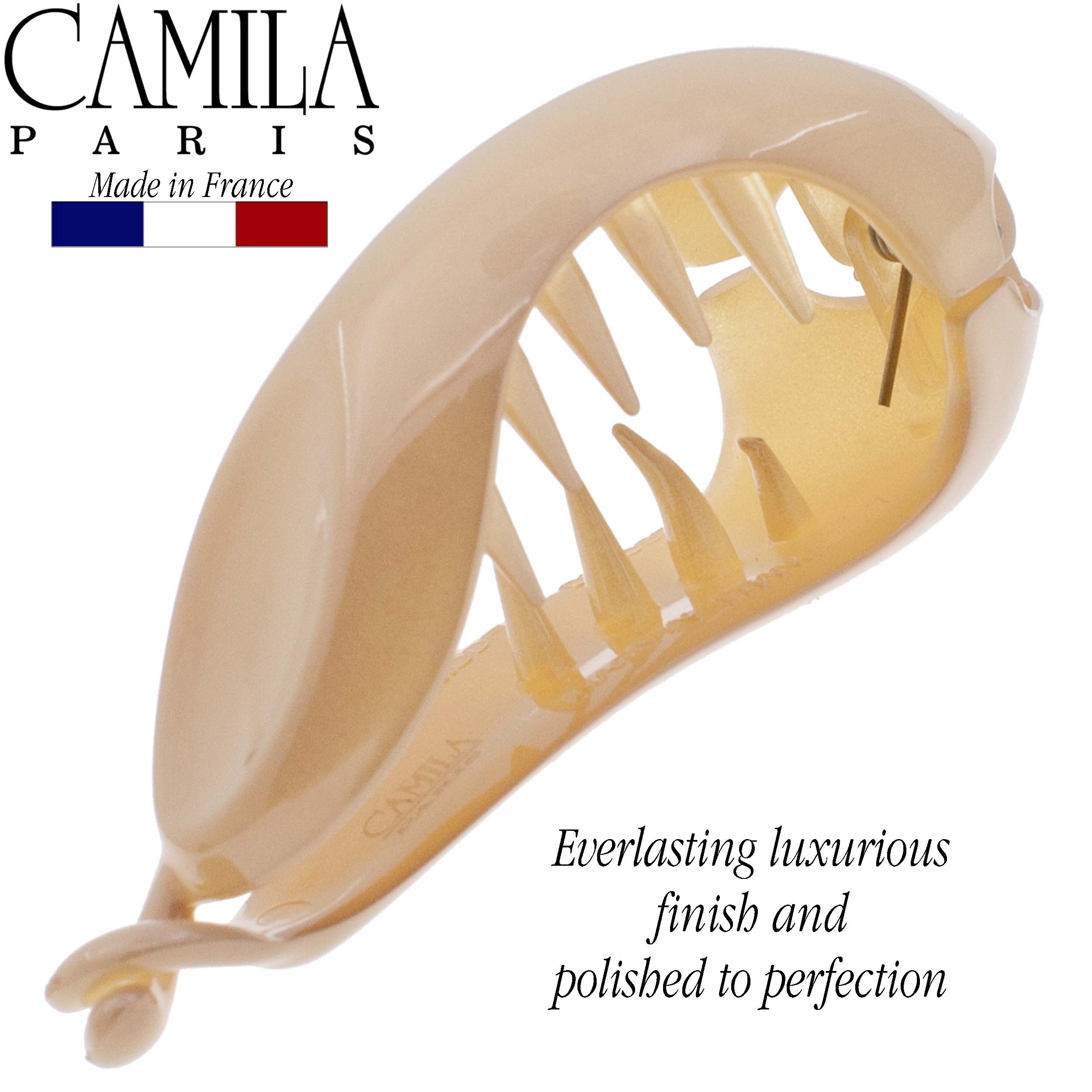 Camila Paris French barrette cellulose acetate