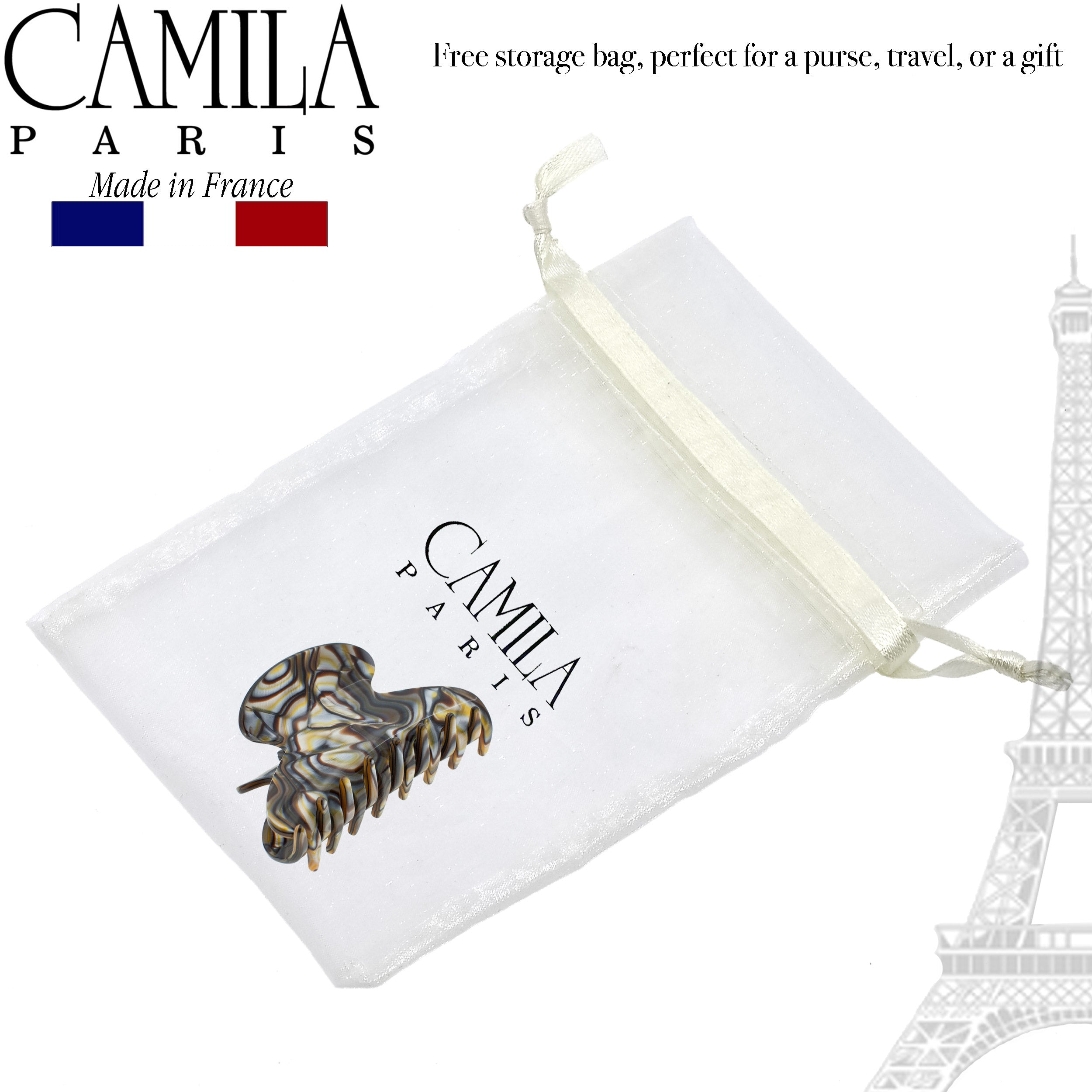Camila Paris 2 Inch French hair clip cellulose acetate handmade