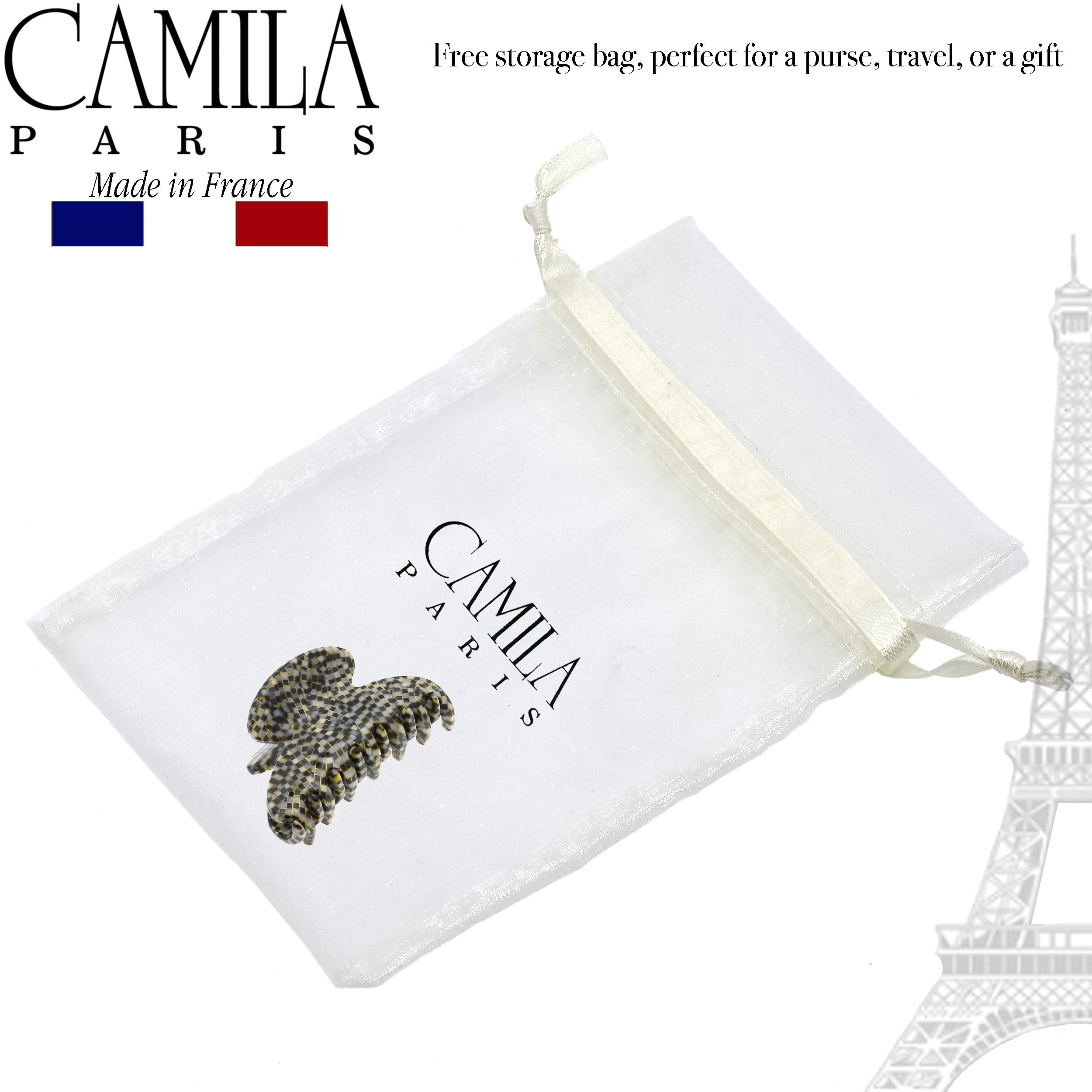 Camila Paris French hair clip cellulose acetate handmade
