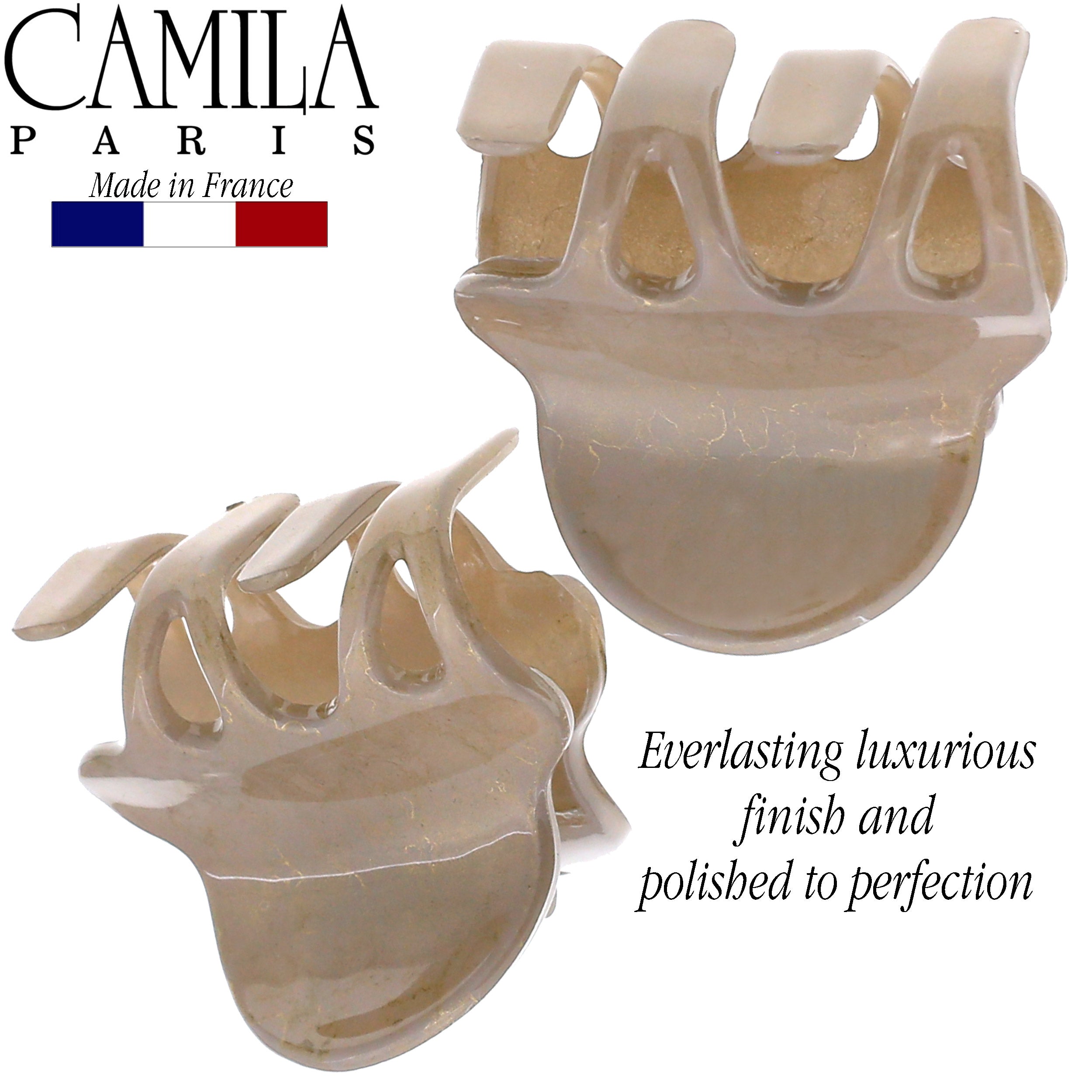 Camila Paris French hair clip cellulose acetate
