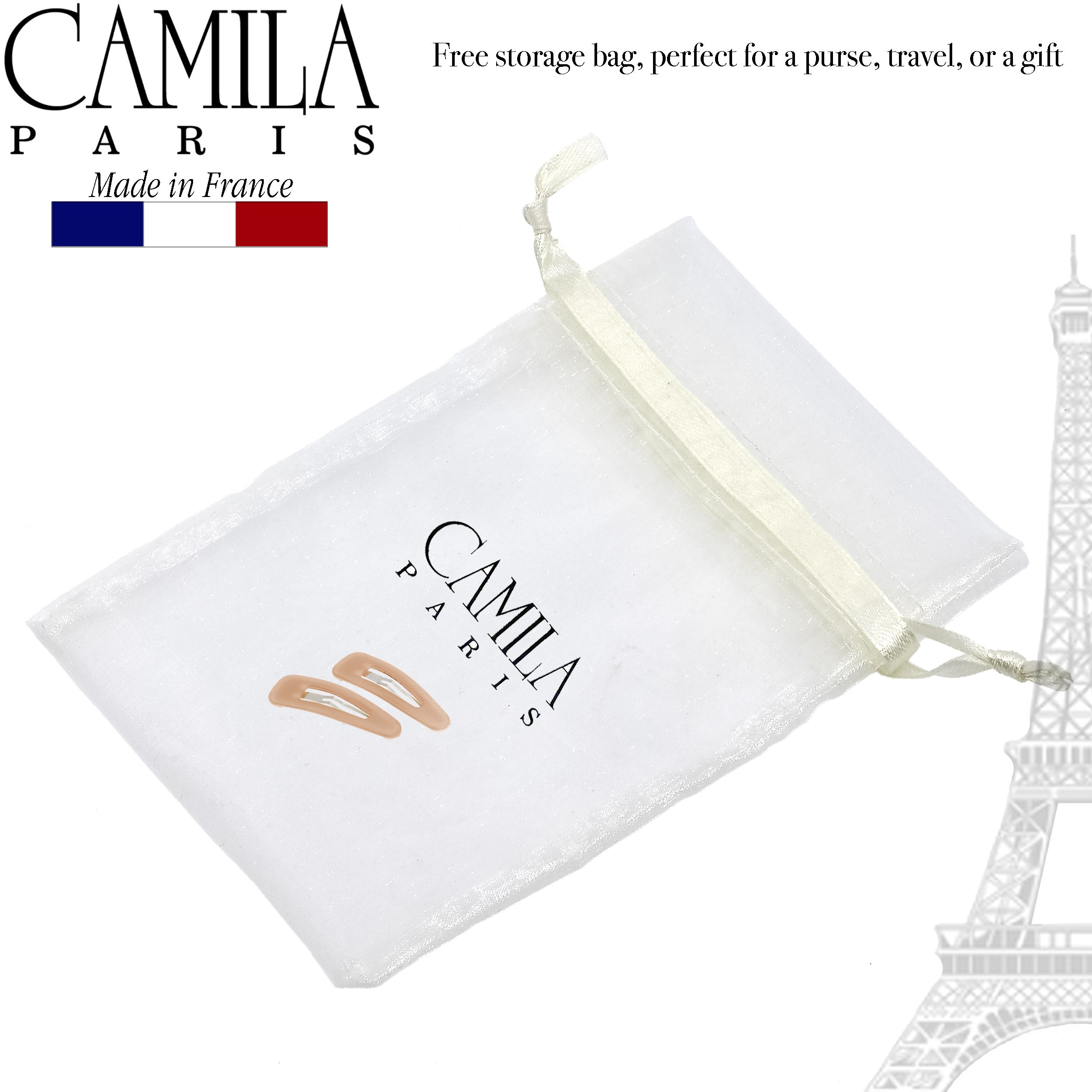 Camila Paris French barrette cellulose acetate