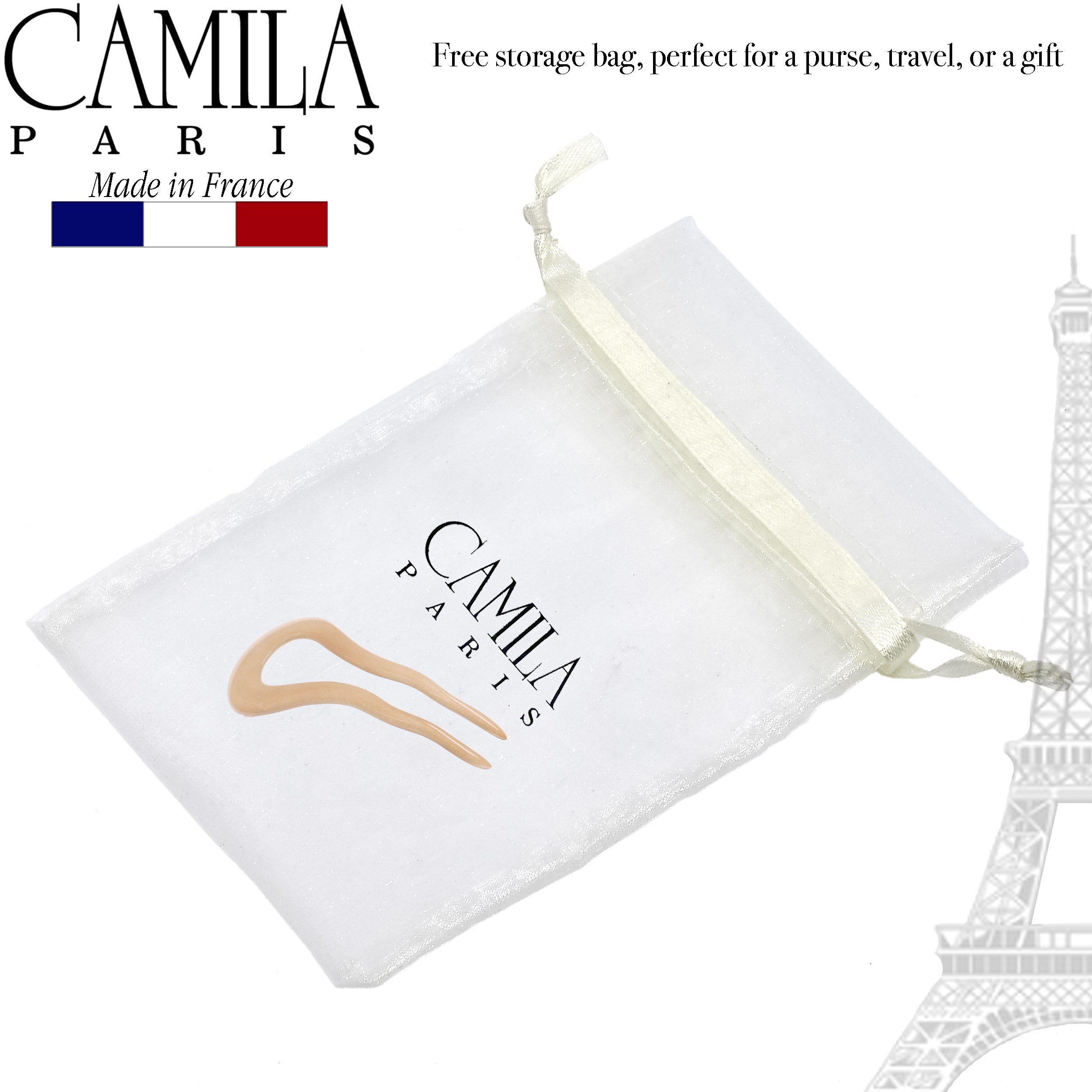 Camila Paris French hair stick cellulose acetate