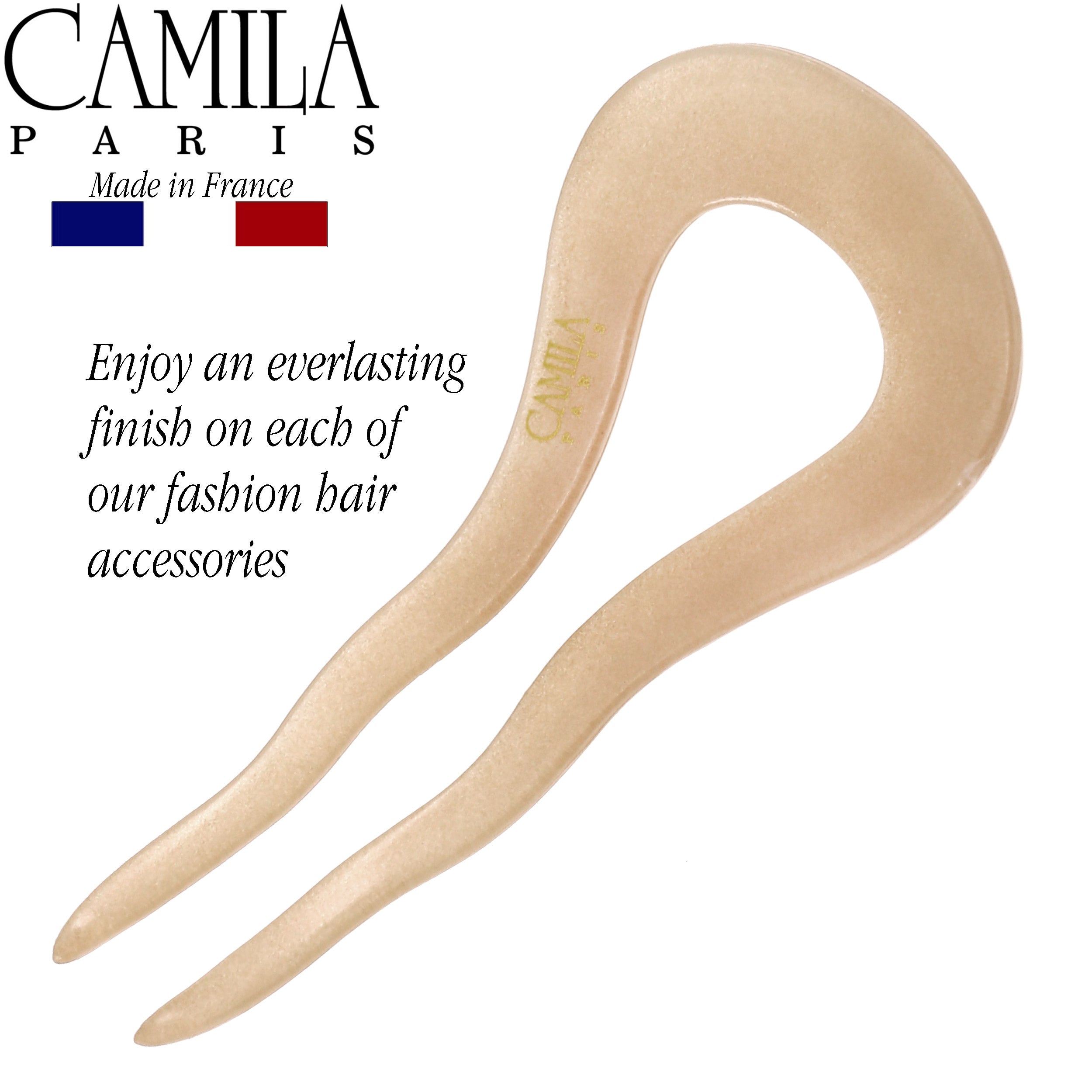 Camila Paris French hair stick cellulose acetate