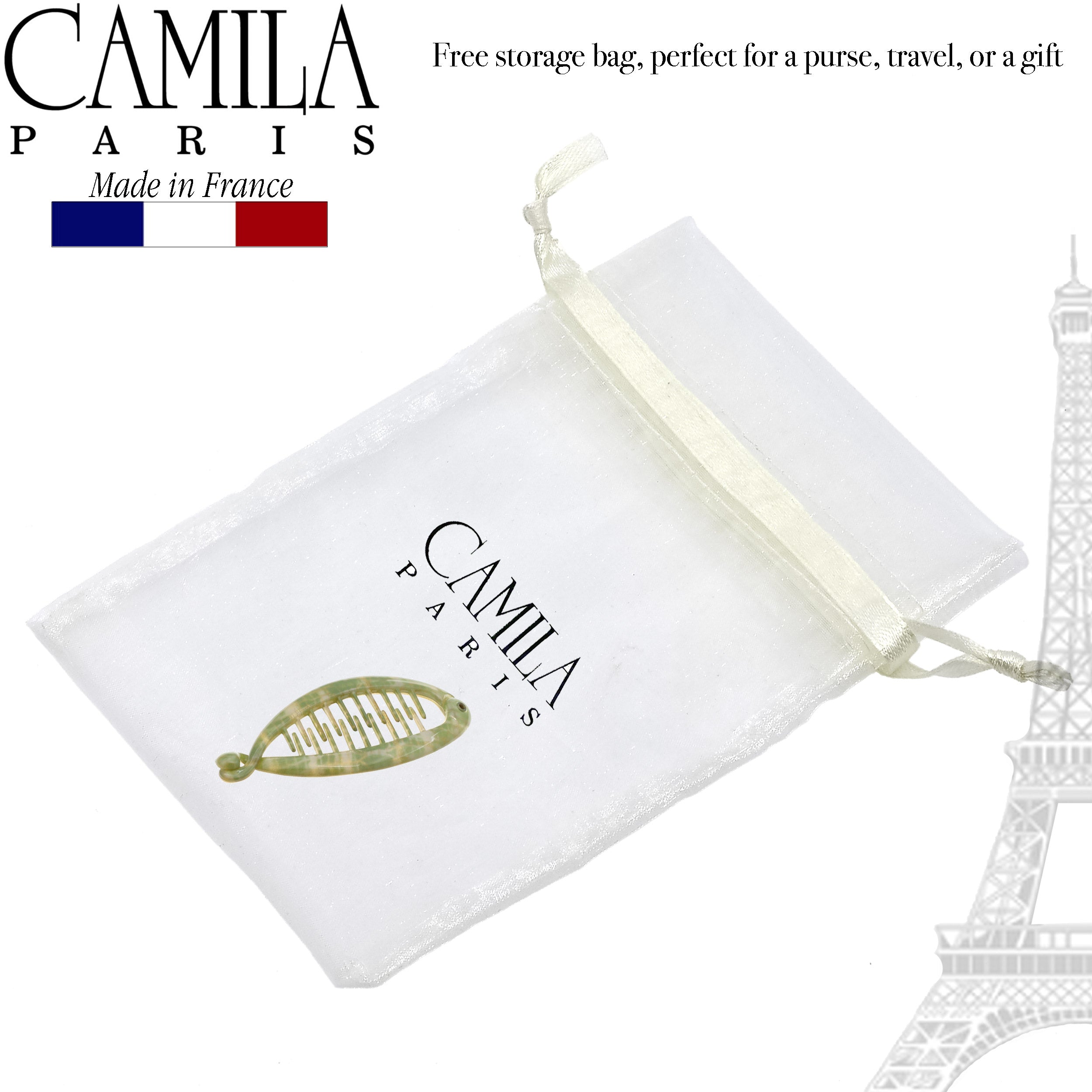 Camila Paris 5.5 Inch French banana clip cellulose acetate
