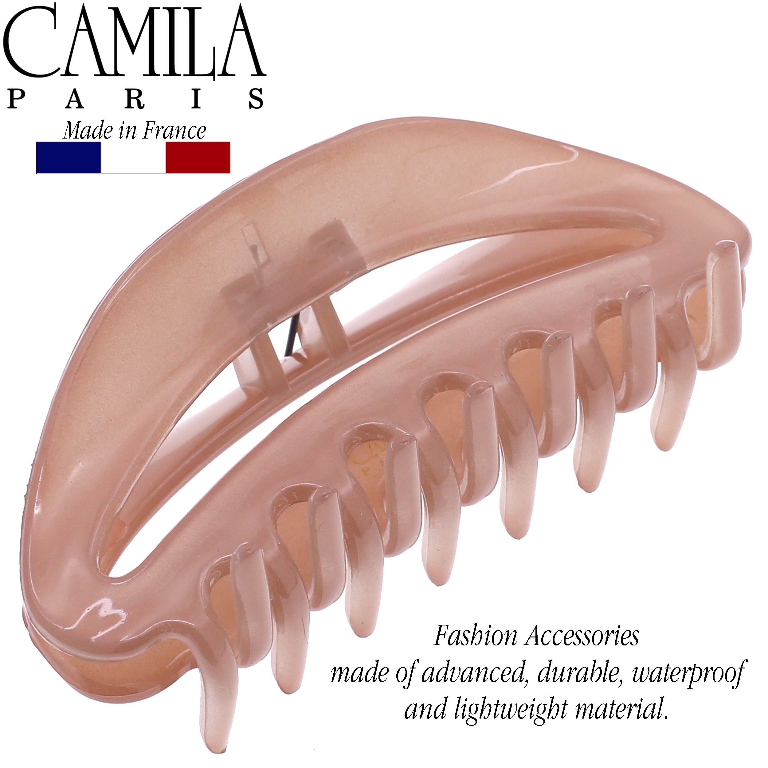 Camila Paris French hair clip cellulose acetate