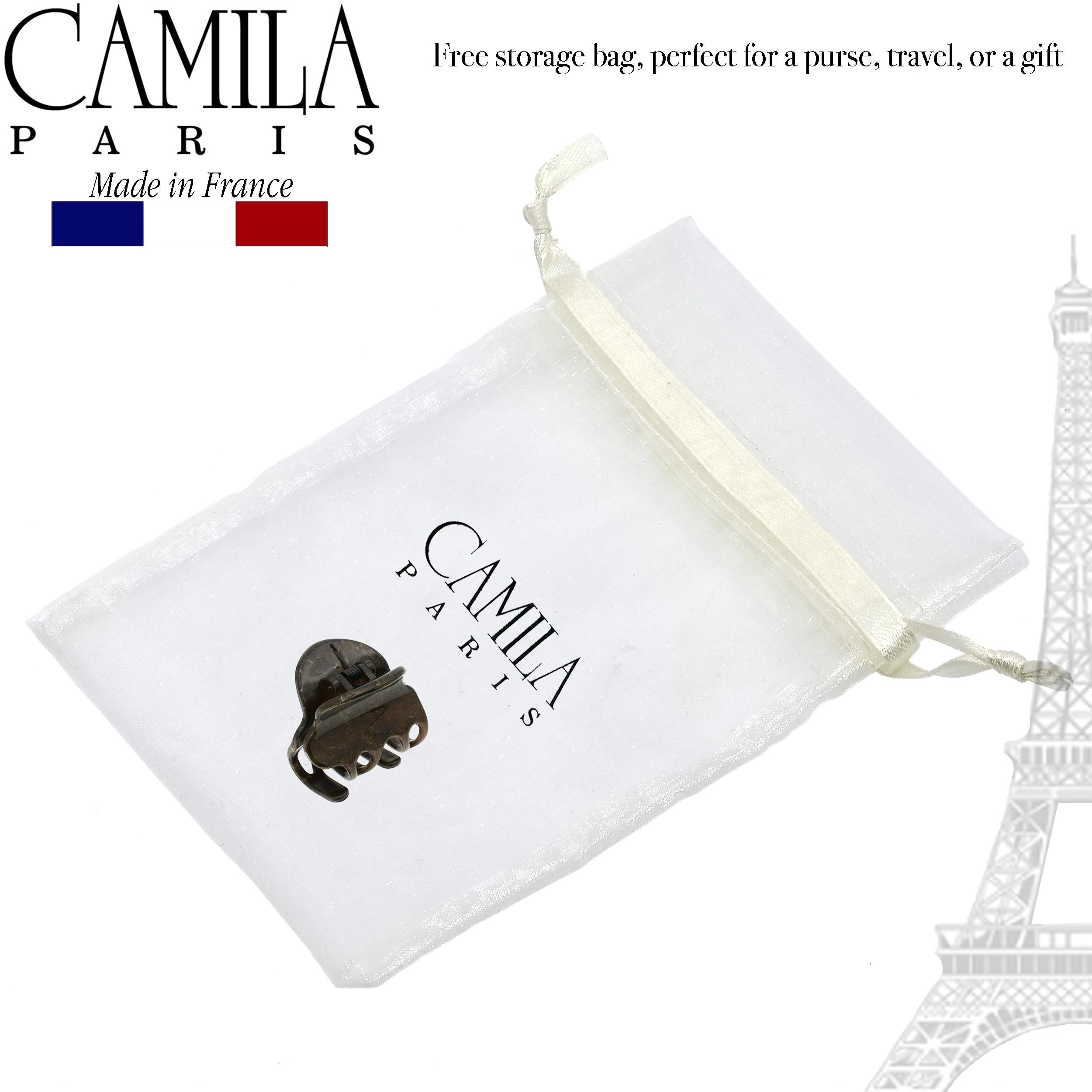 Camila Paris French hair clip cellulose acetate