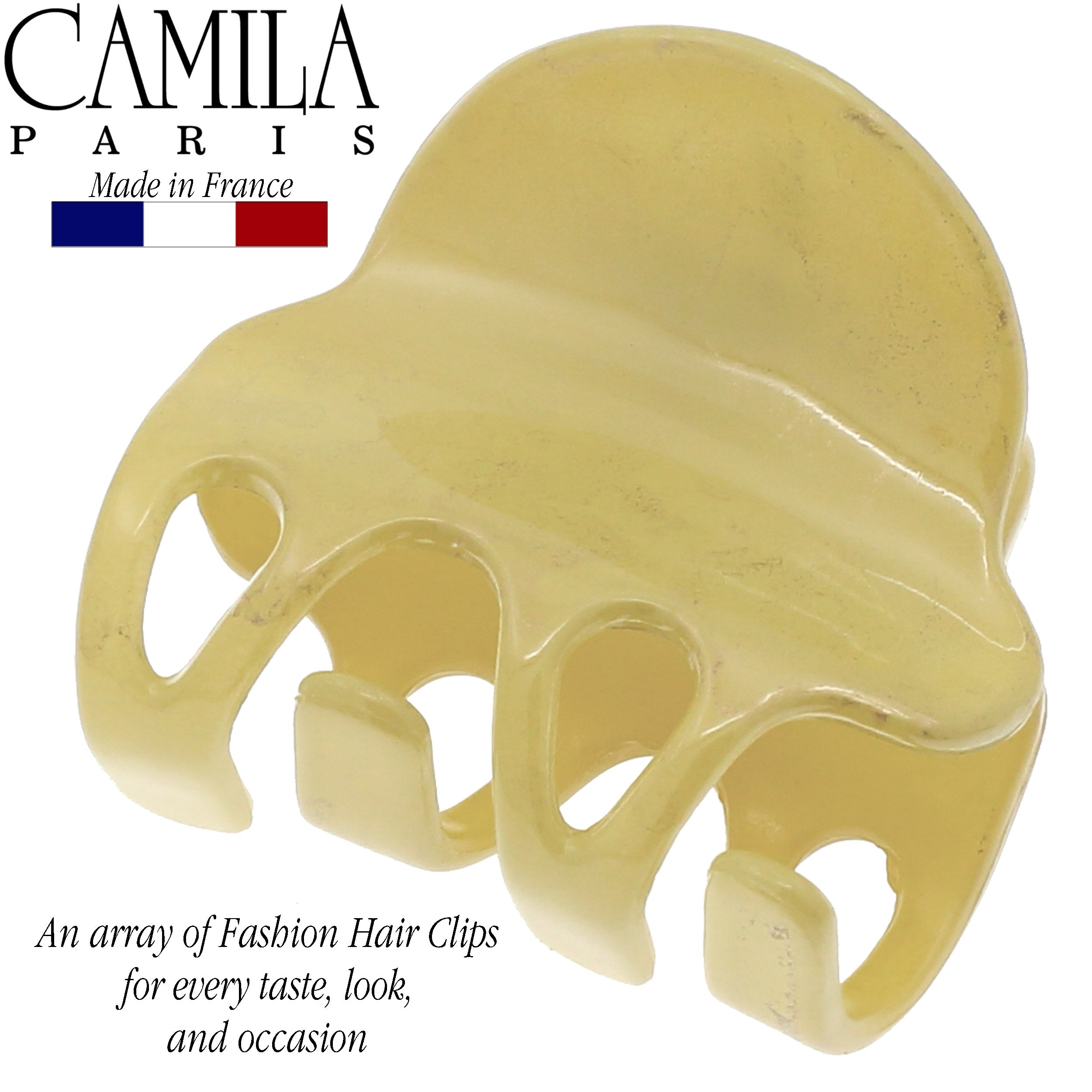 Camila Paris French hair clip cellulose acetate
