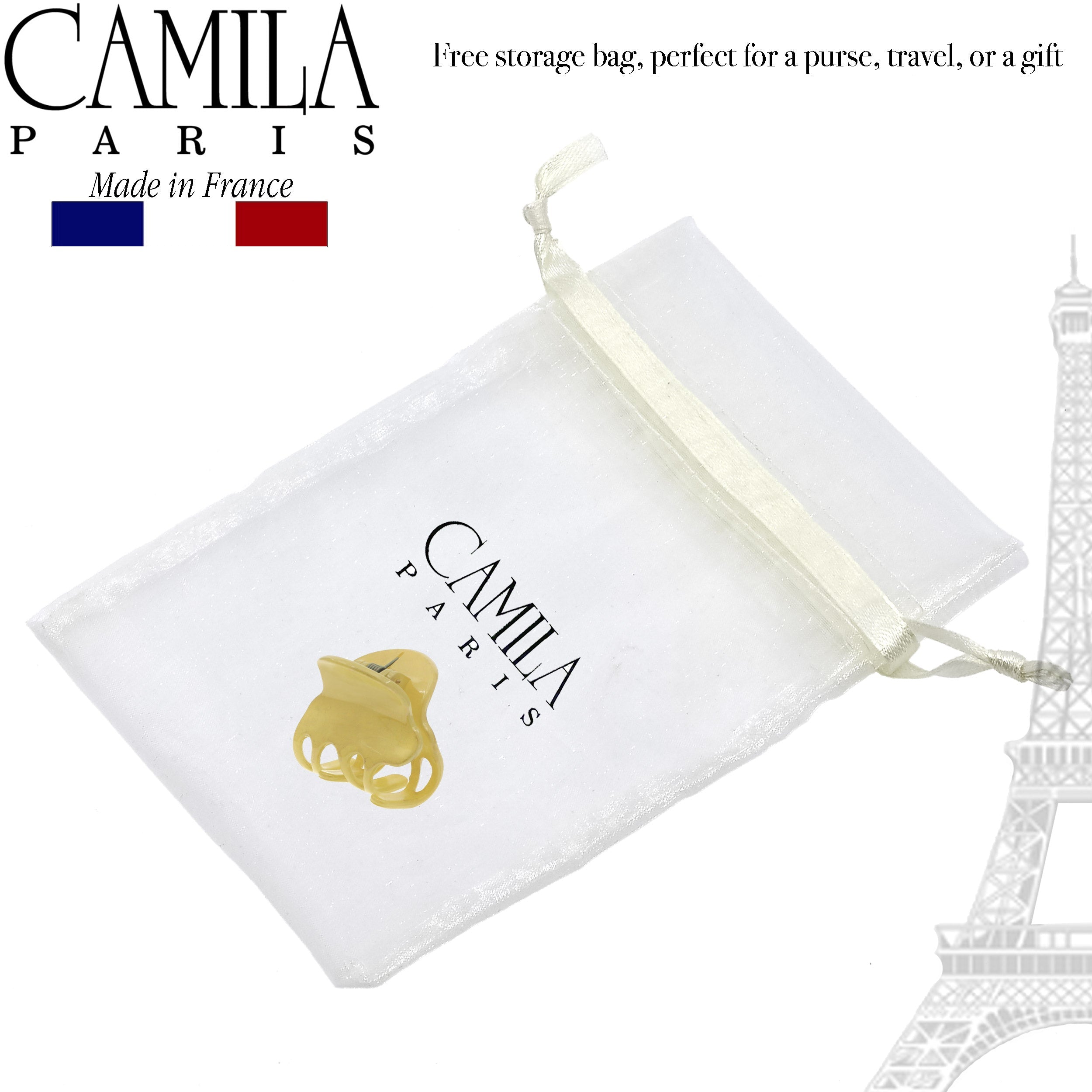 Camila Paris French hair clip cellulose acetate