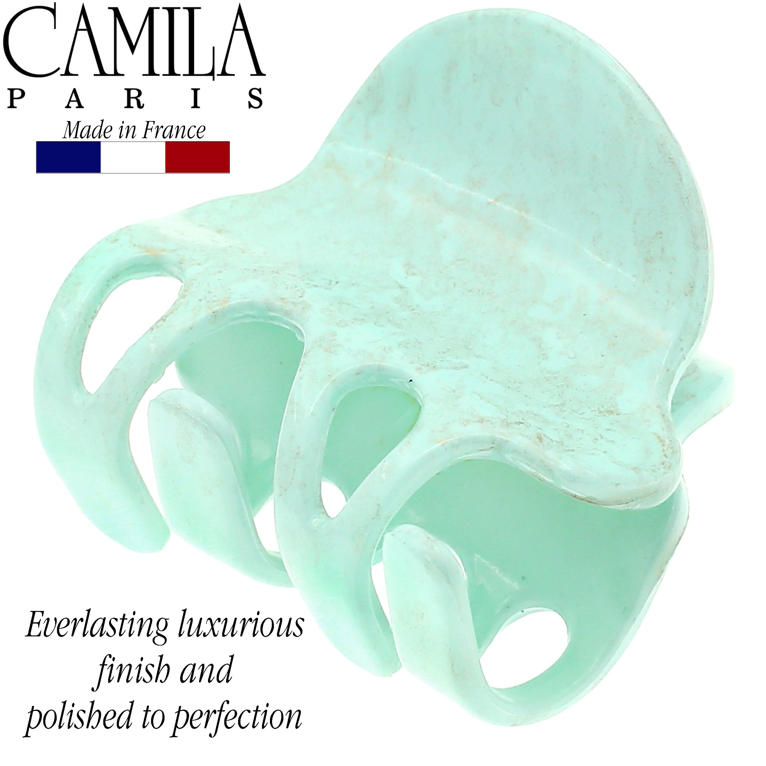 Camila Paris French hair clip cellulose acetate