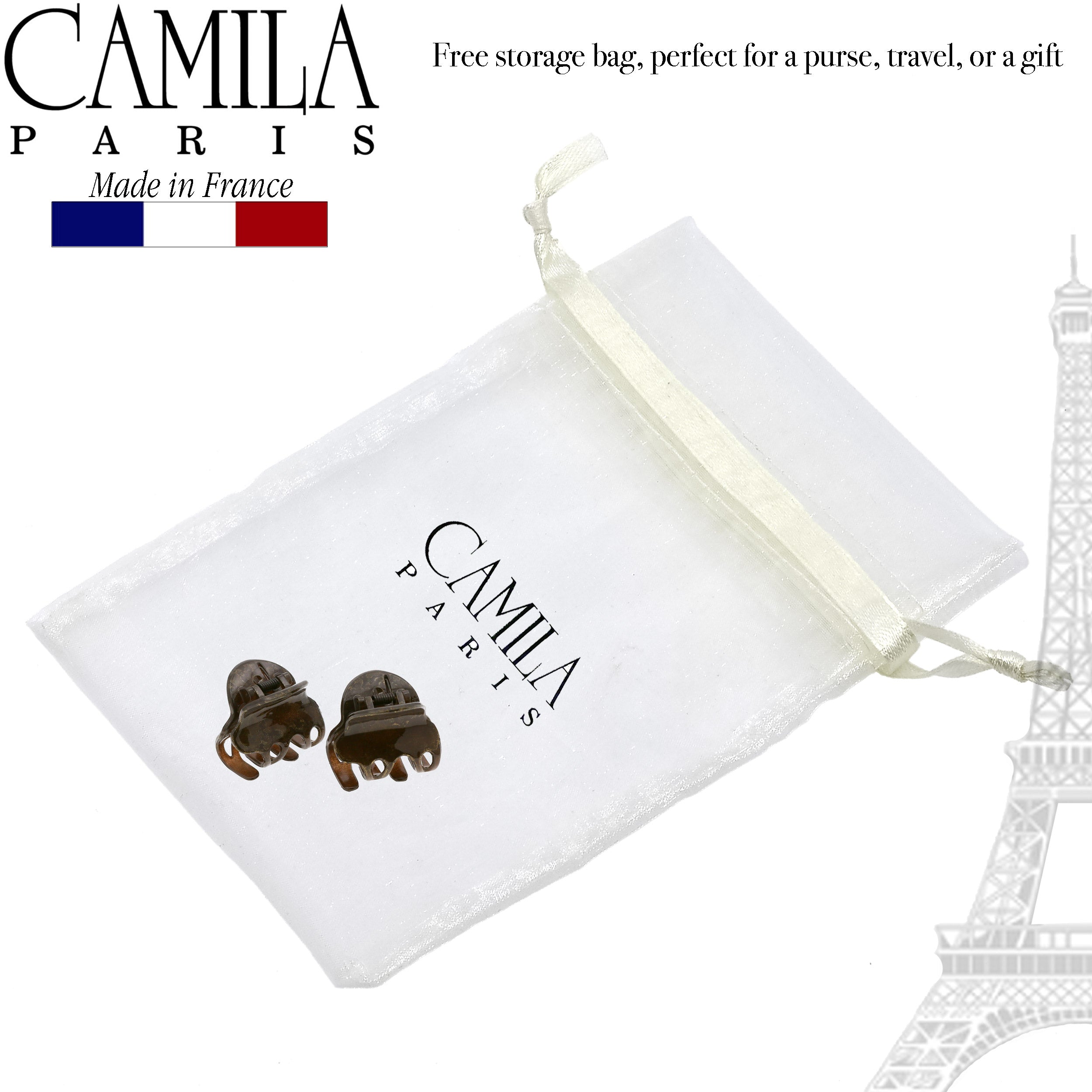 Camila Paris French hair clip cellulose acetate