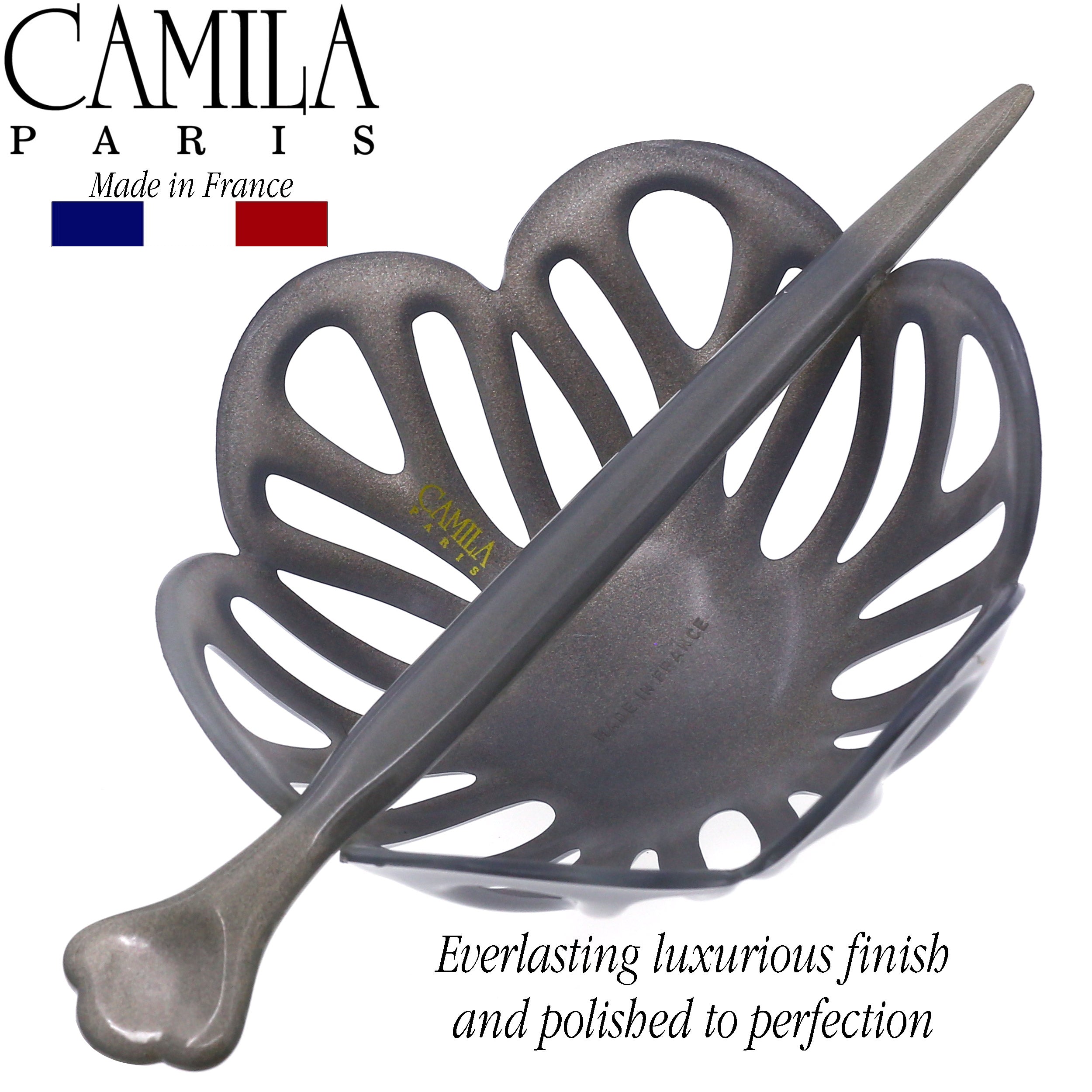 Camila Paris French bun holder cellulose acetate