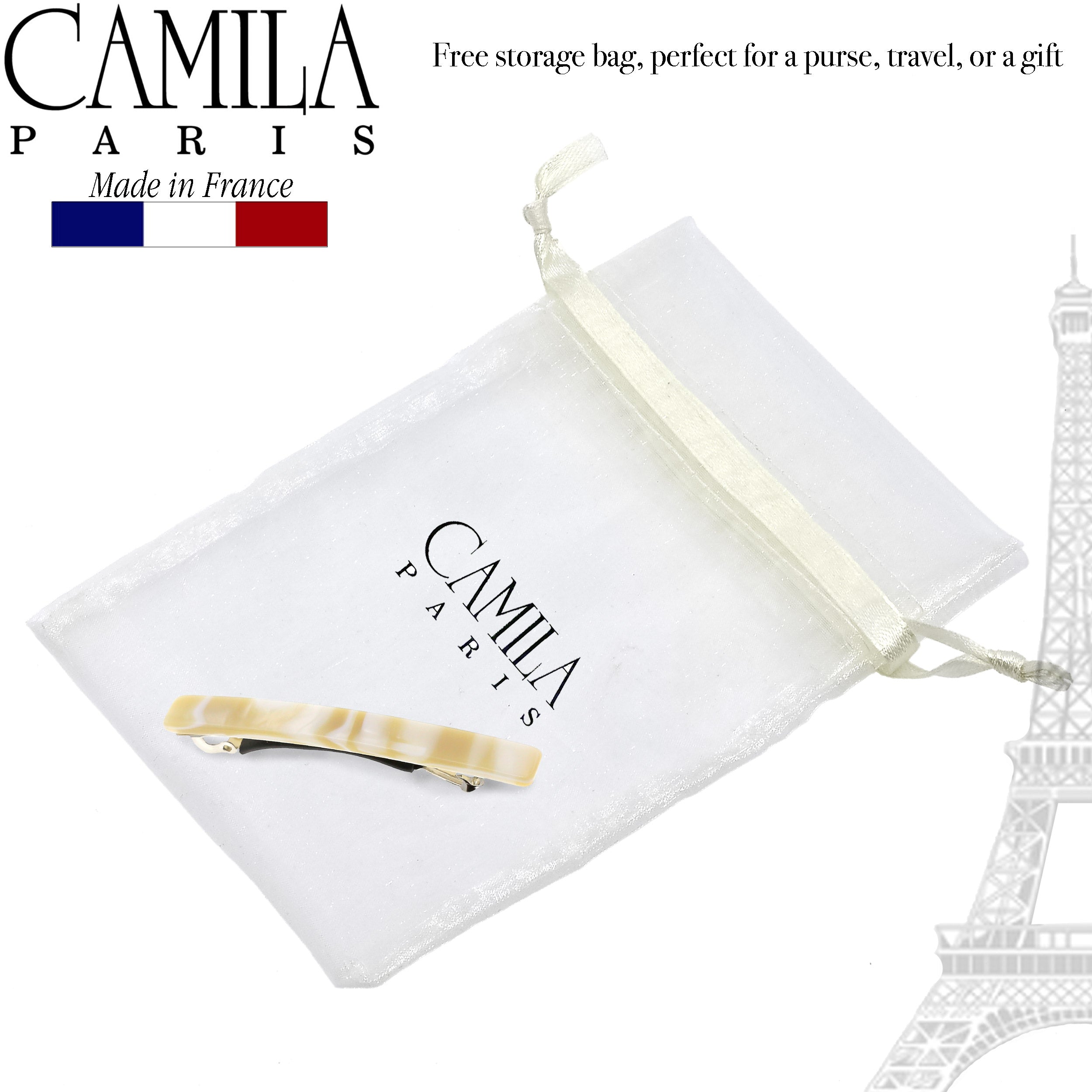 Camila Paris French barrette cellulose acetate