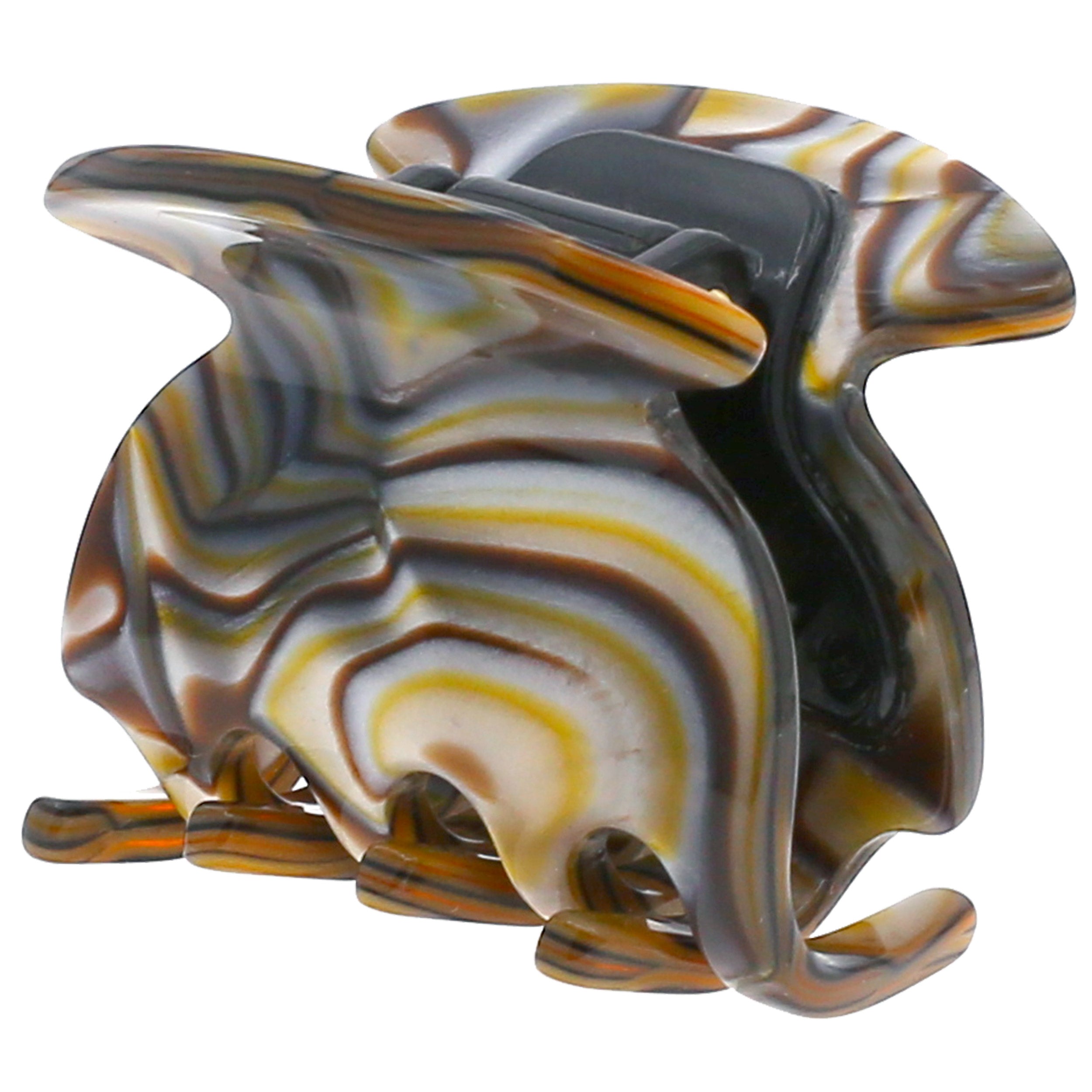 Camila Paris Spring Covered French hair clip cellulose acetate handmade