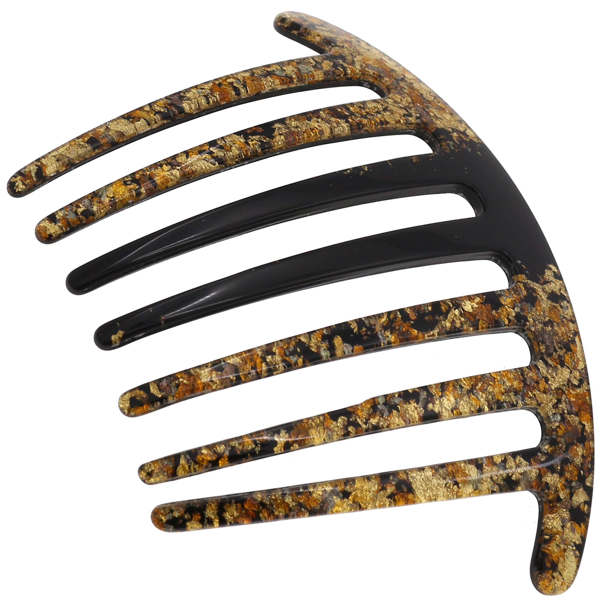 Camila Paris Detangling French side comb cellulose acetate handmade