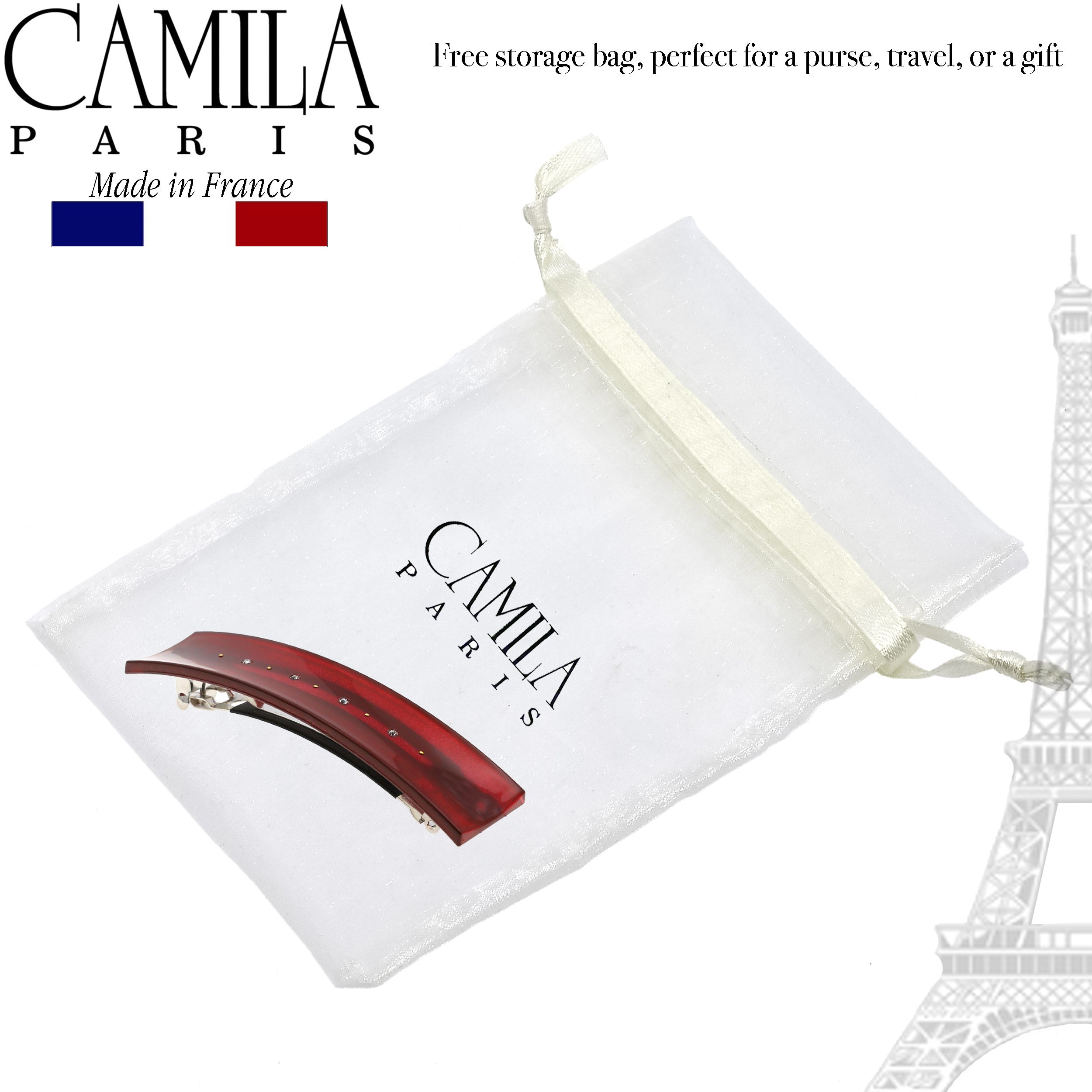 Camila Paris French barrette cellulose acetate