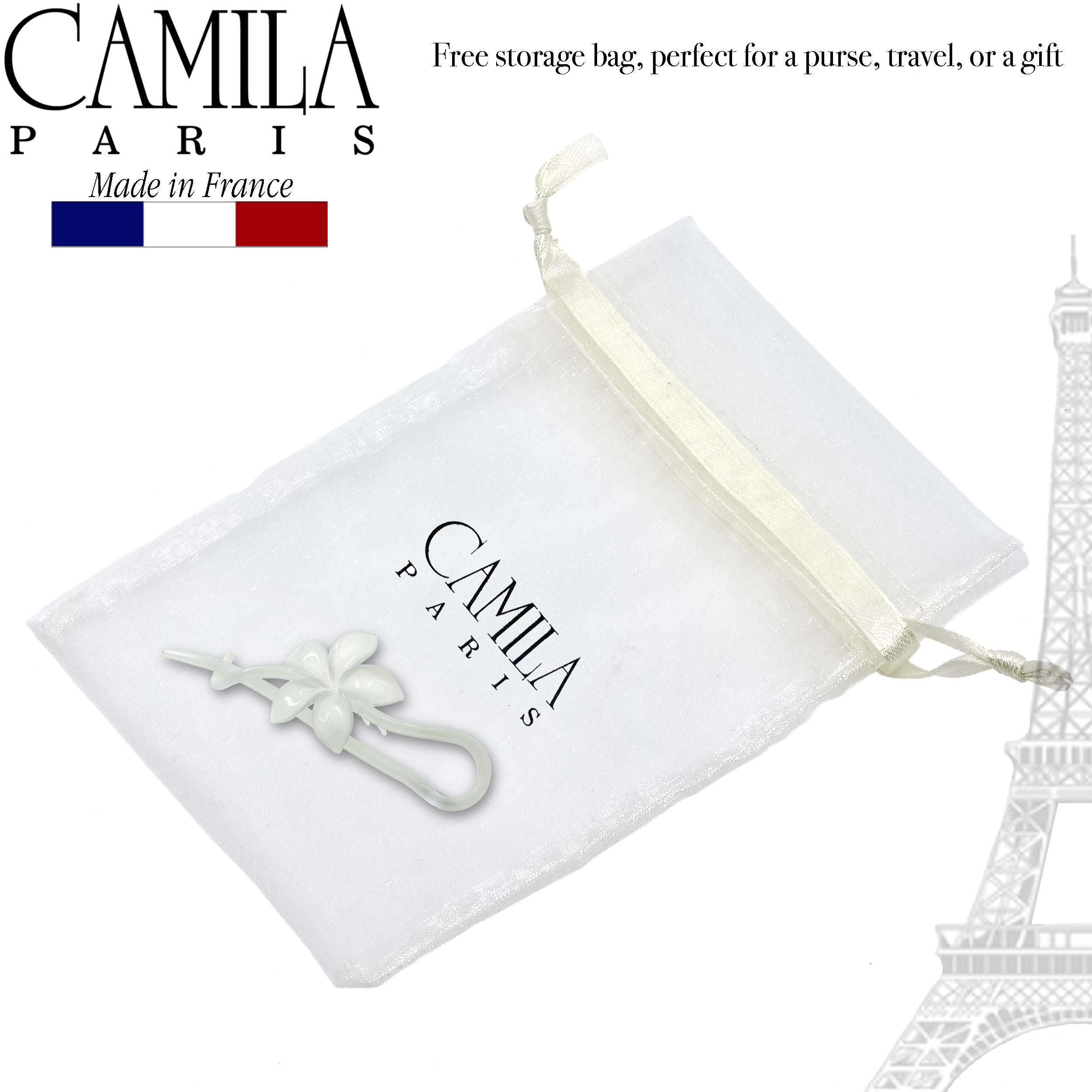 Camila Paris Flow French hair stick cellulose acetate