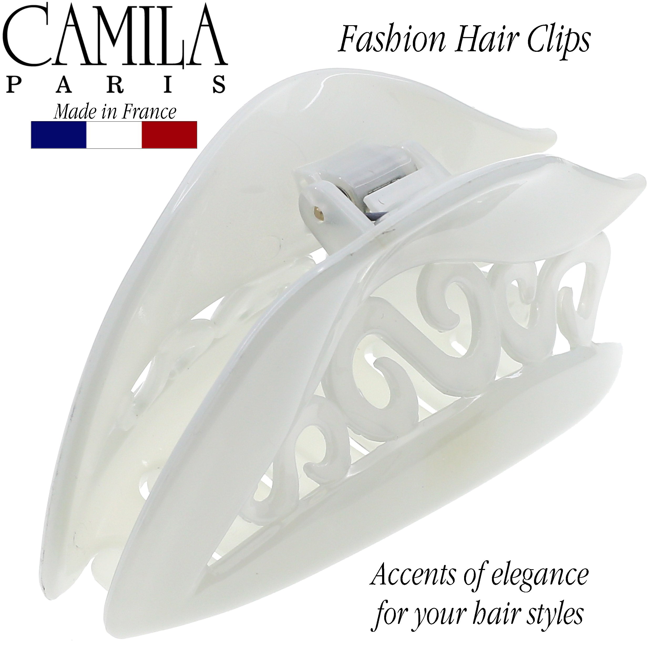 Camila Paris French hair clip cellulose acetate