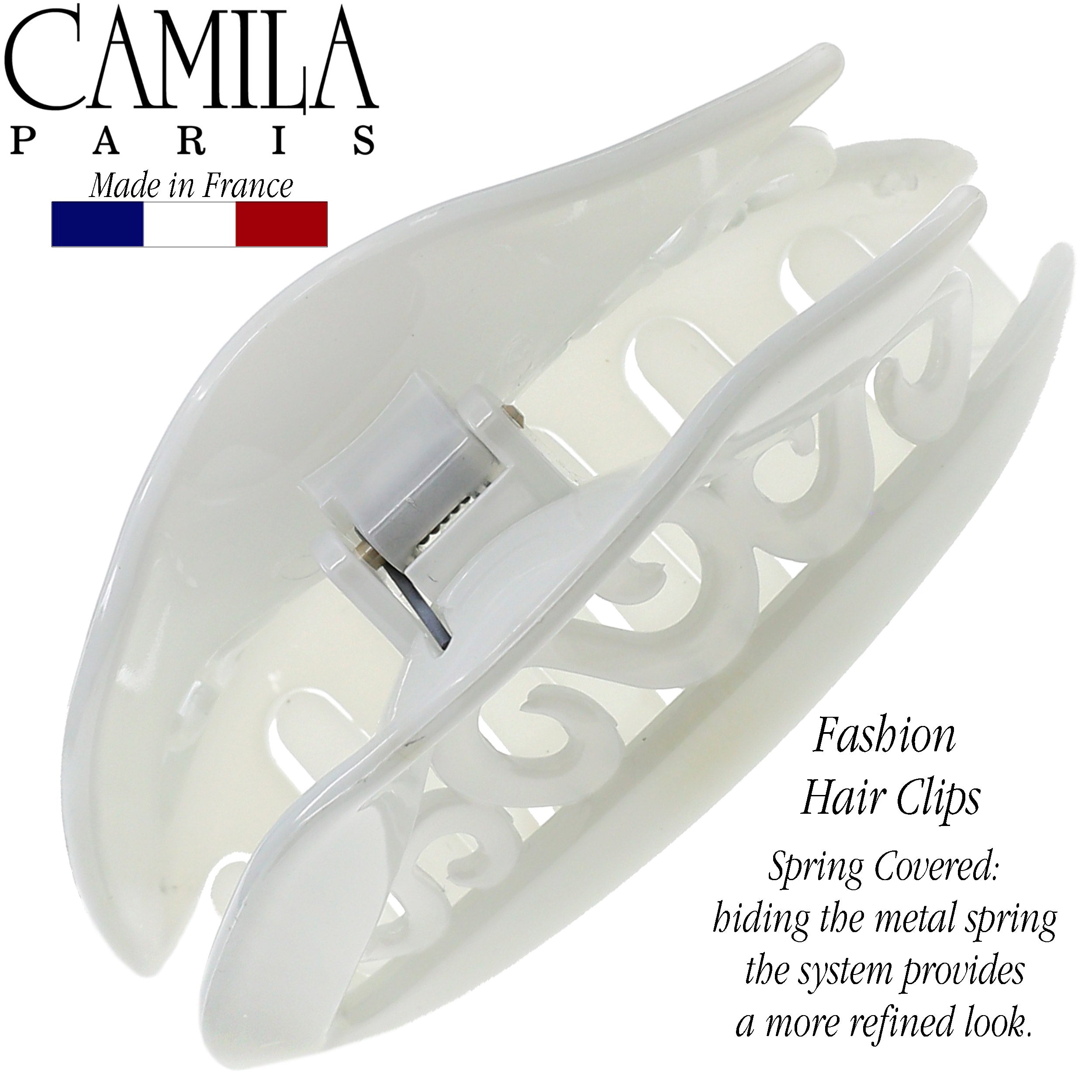 Camila Paris French hair clip cellulose acetate