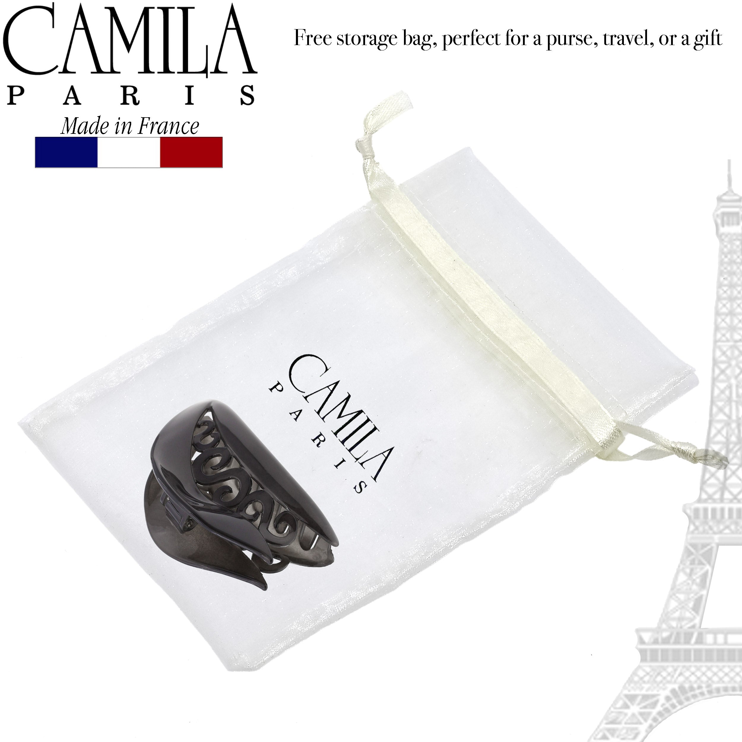 Camila Paris French hair clip cellulose acetate