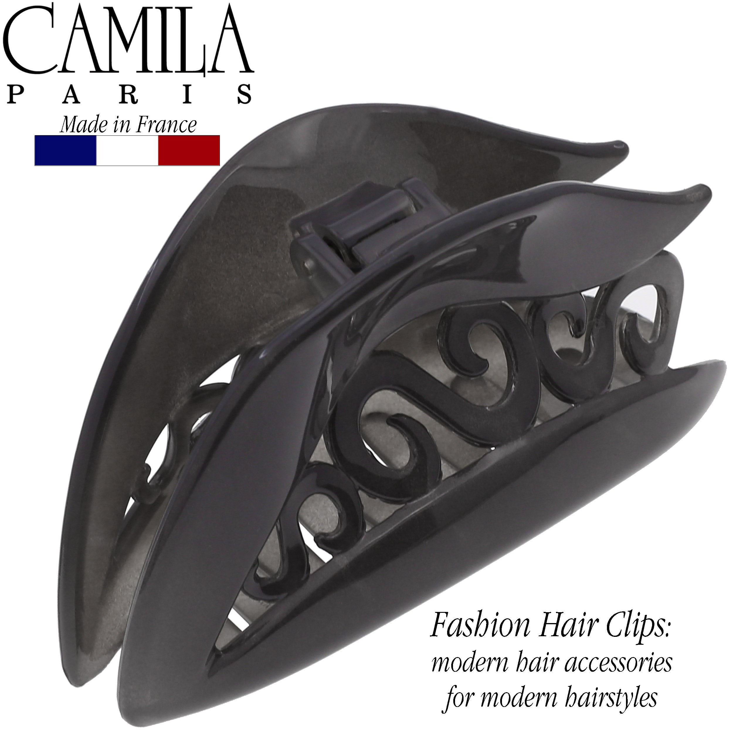 Camila Paris French hair clip cellulose acetate