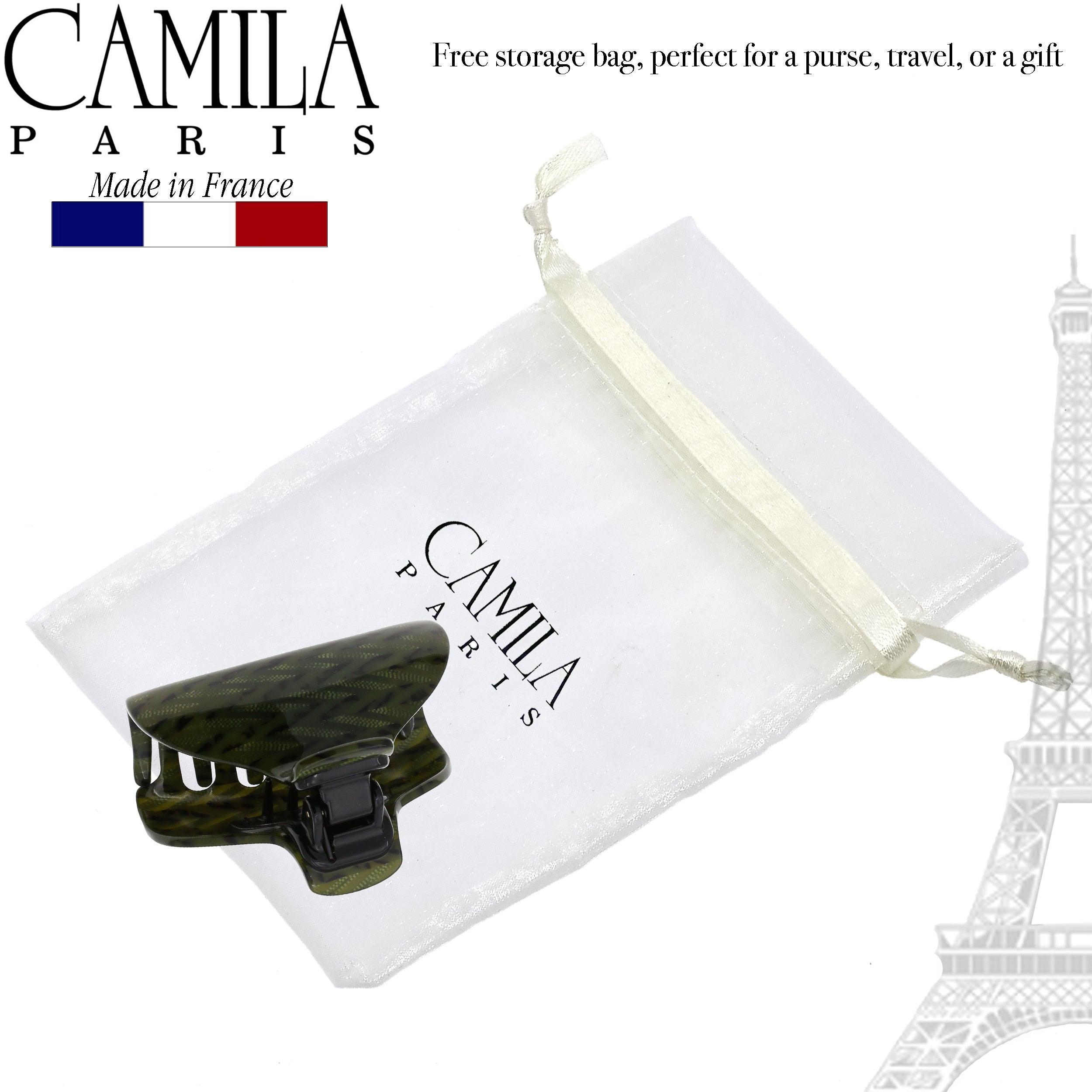 Camila Paris French hair clip cellulose acetate
