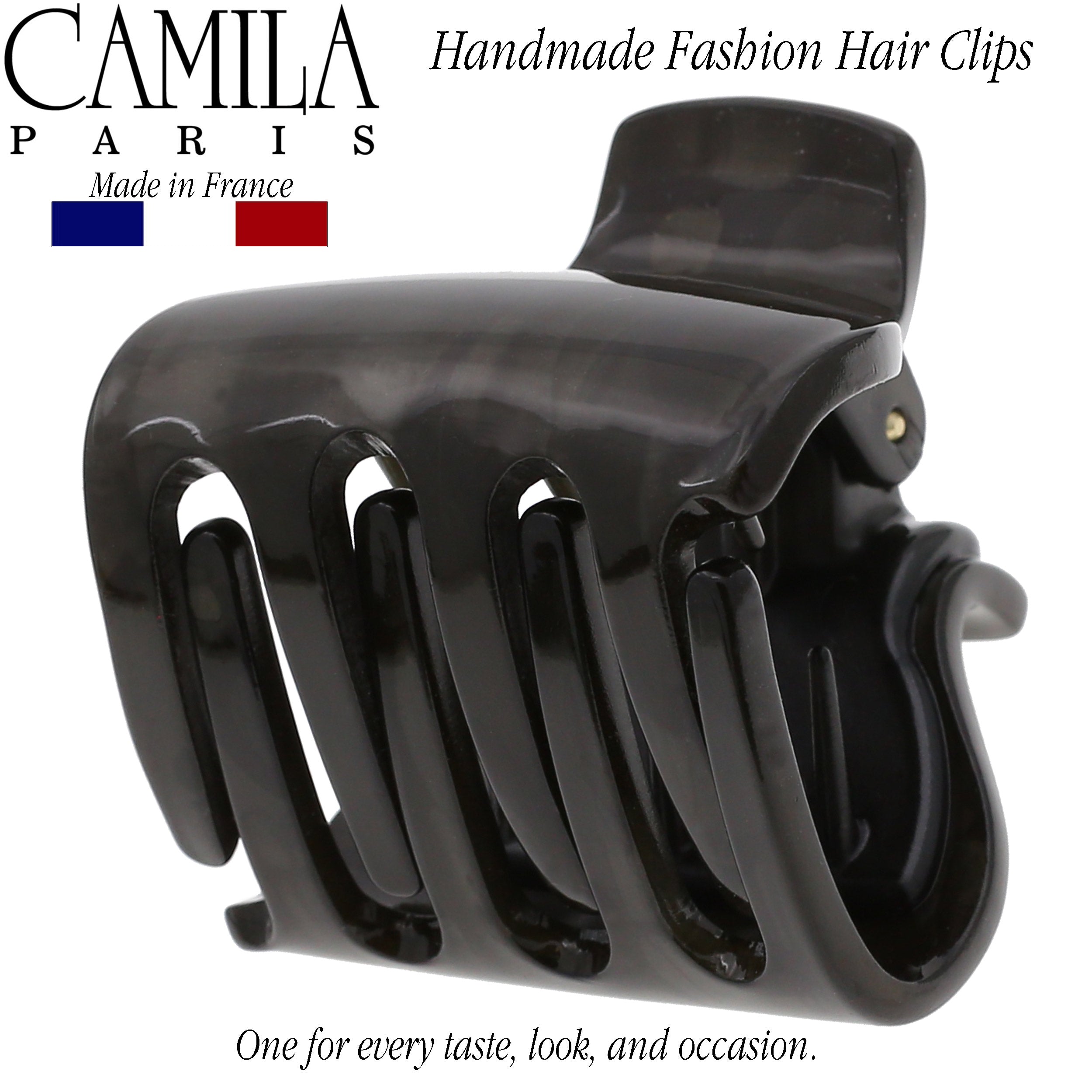 Camila Paris French hair clip cellulose acetate