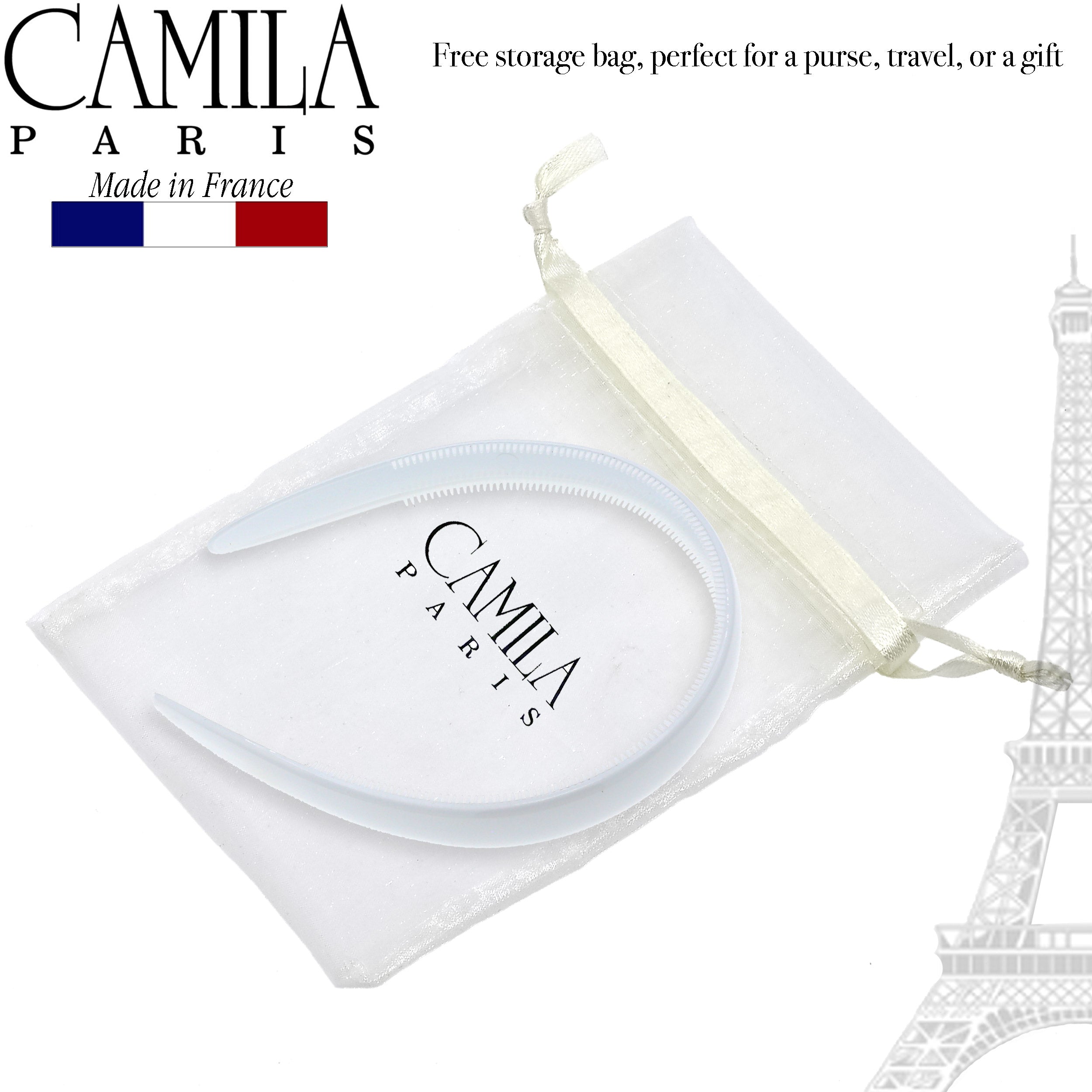 Camila Paris 0.5 inch Classic Comfort French headband cellulose acetate